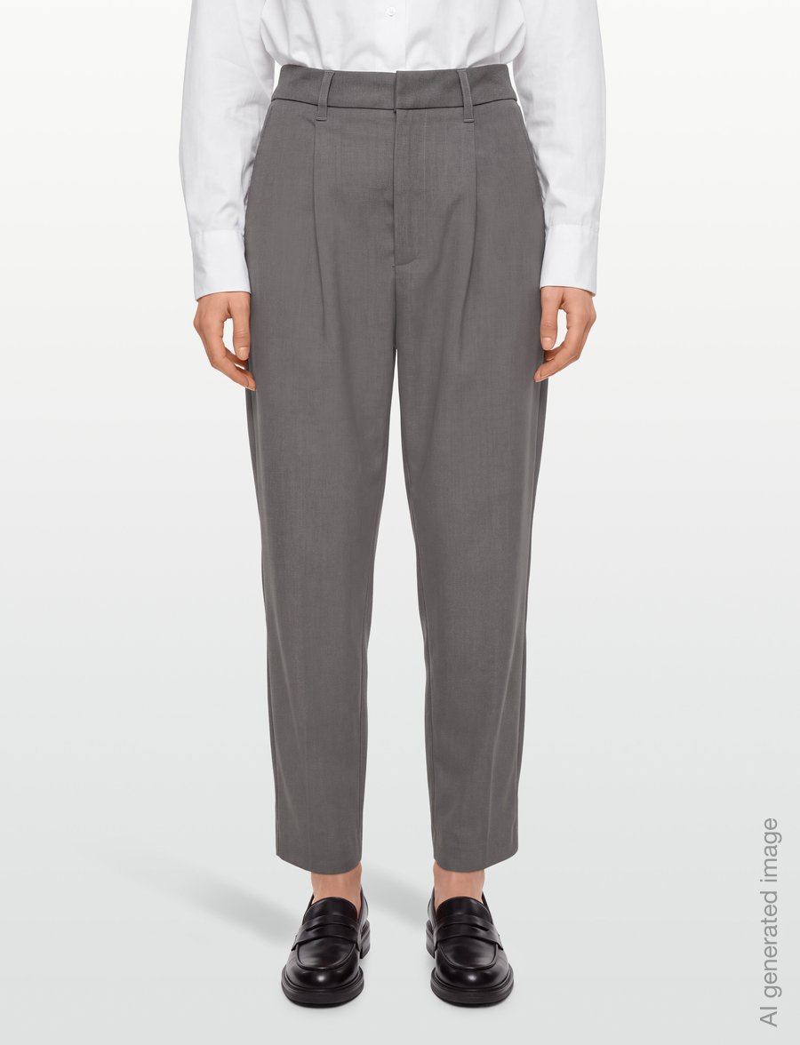 Copenhagen Muse - CMTAILOR-PA - barrelbyxor - light grey melange - 3