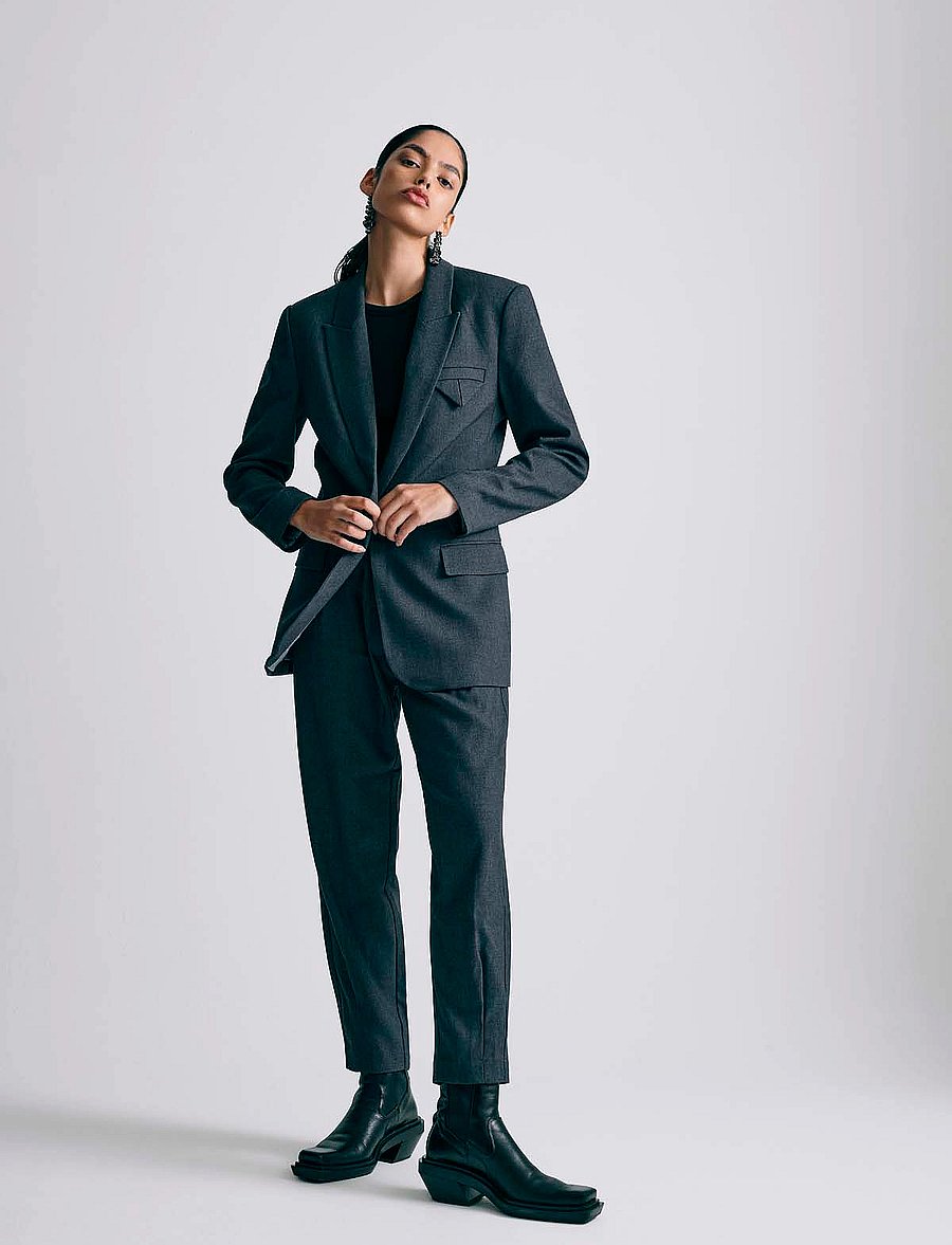 Copenhagen Muse - CMTAILOR-PA - barrelbyxor - med. grey melange - 0