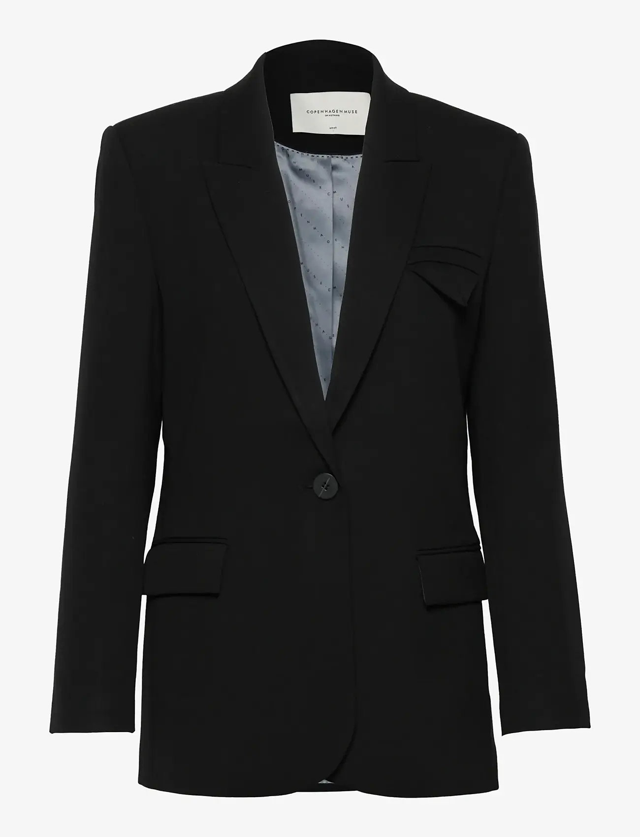 Copenhagen Muse - CMTAILOR-JA - single breasted blazers - black solid - 1