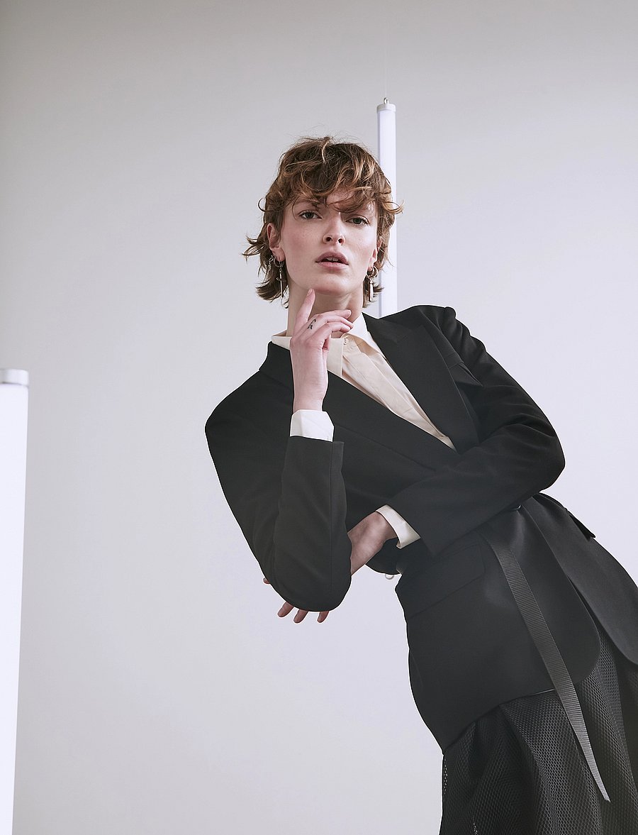 Copenhagen Muse - CMTAILOR-JA - marynarki z pojedynczym zapięciem - black solid - 4