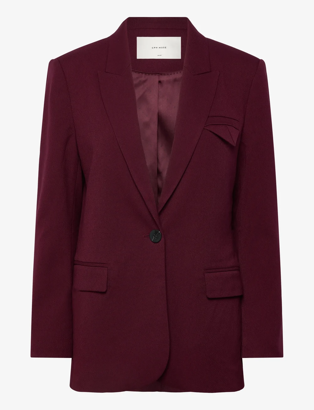 Copenhagen Muse - CMTAILOR-JA - enkeltspente blazere - windsor wine - 1