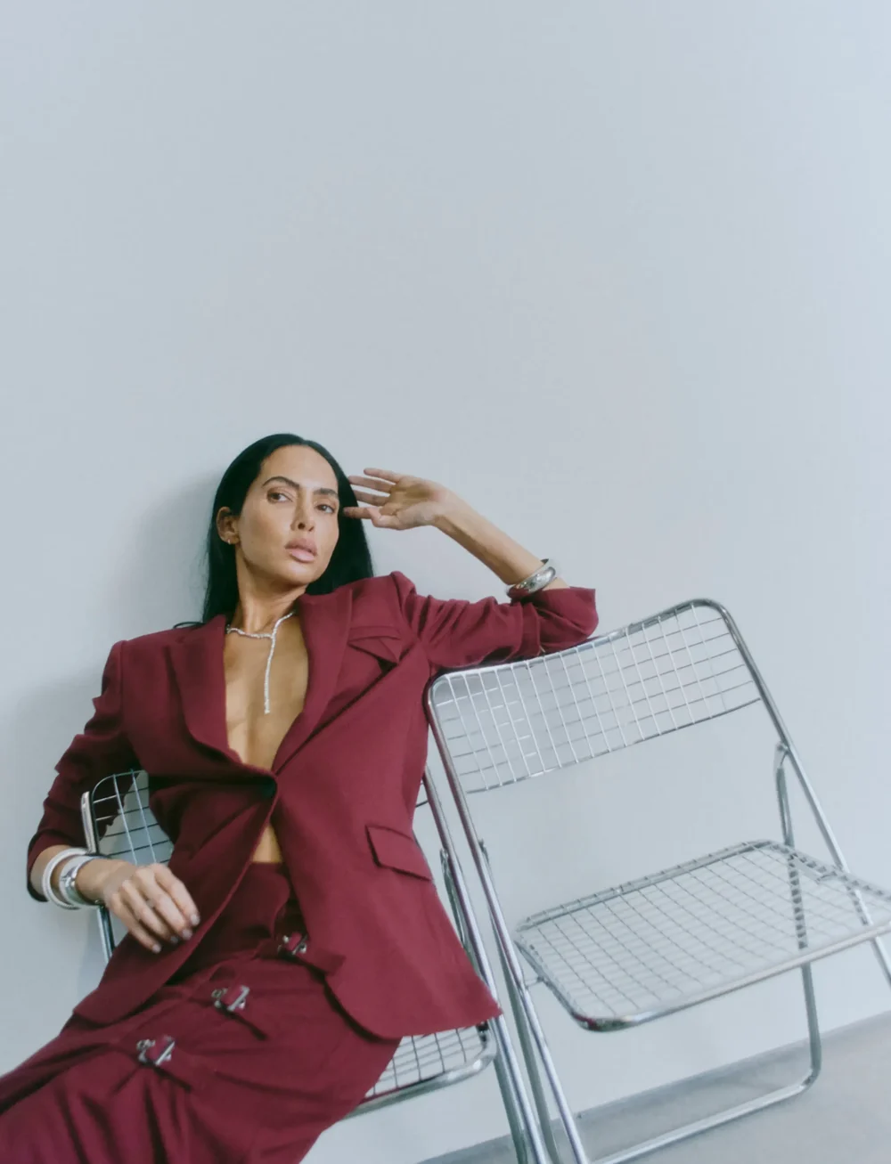 Copenhagen Muse - CMTAILOR-JA - enkeltspente blazere - windsor wine - 0