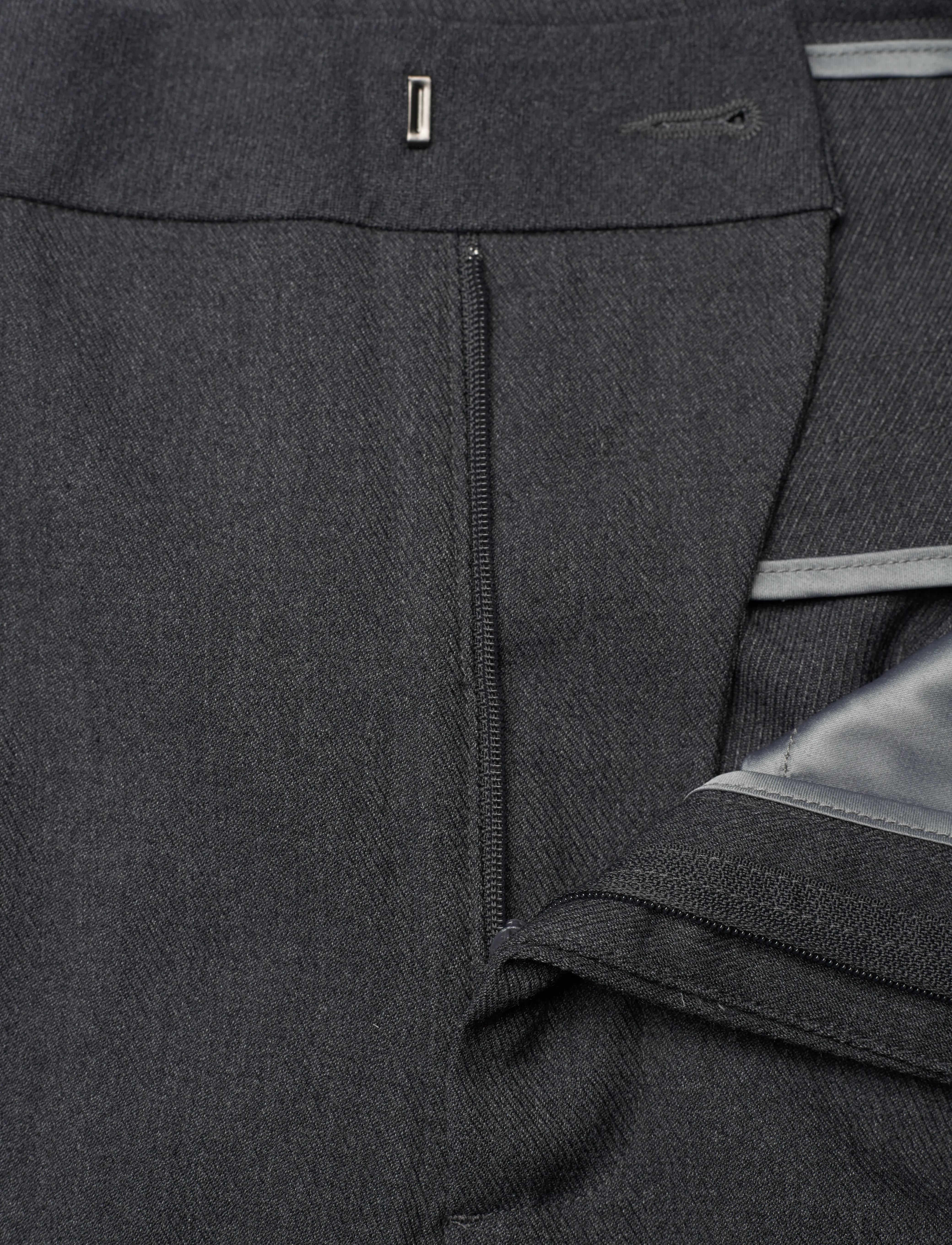 Copenhagen Muse - CMTAILOR-PANTS - habitbukser - med. grey melange - 4