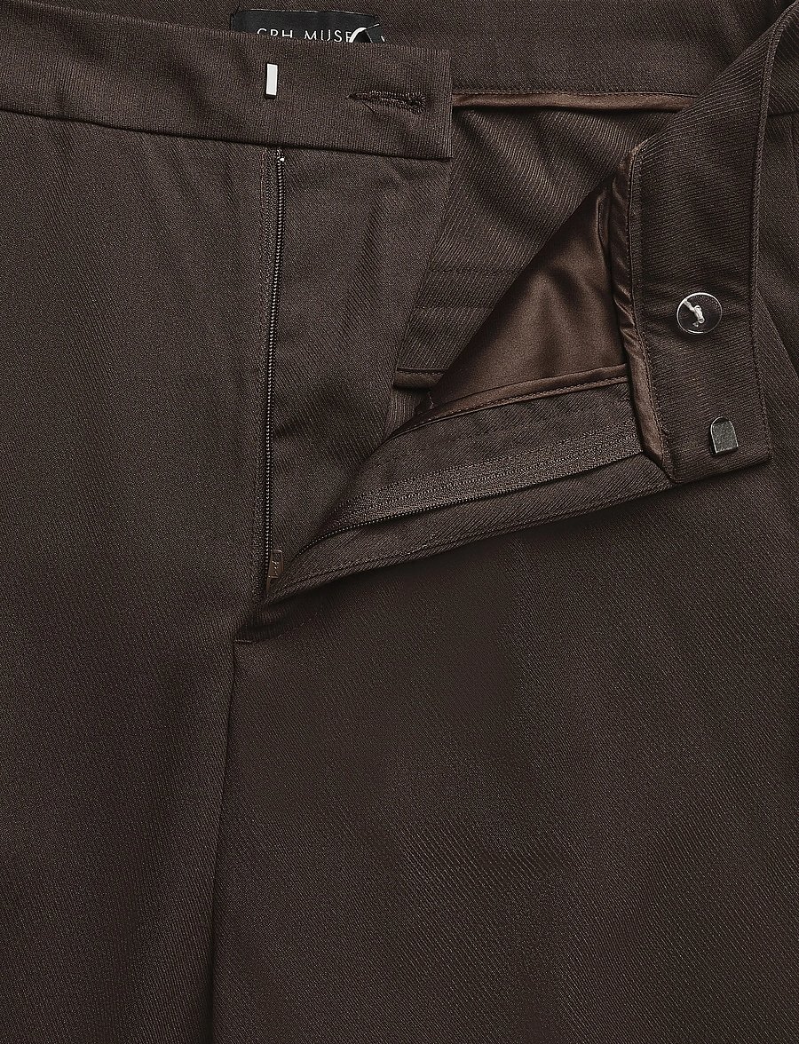 Copenhagen Muse - CMTAILOR-PANTS - anzugshosen - mulch - 5