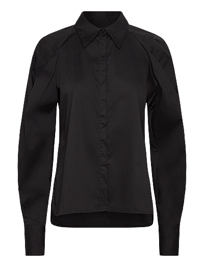 Copenhagen Muse CMSOPHIE-SHIRT - Langärmlige Hemden - BLACK / black
