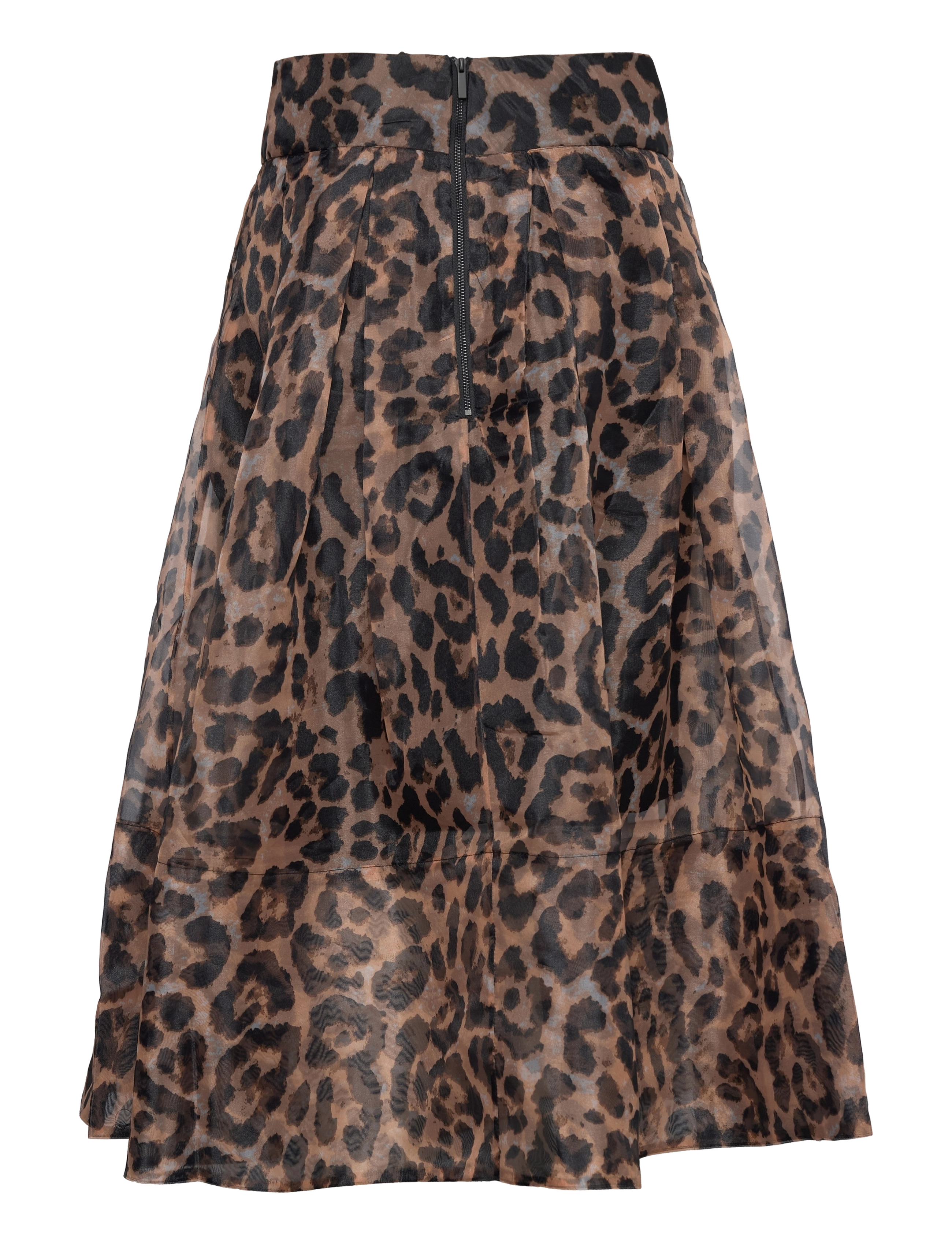Copenhagen Muse - CMELLIE-SKIRT - argan oil w. black - 1