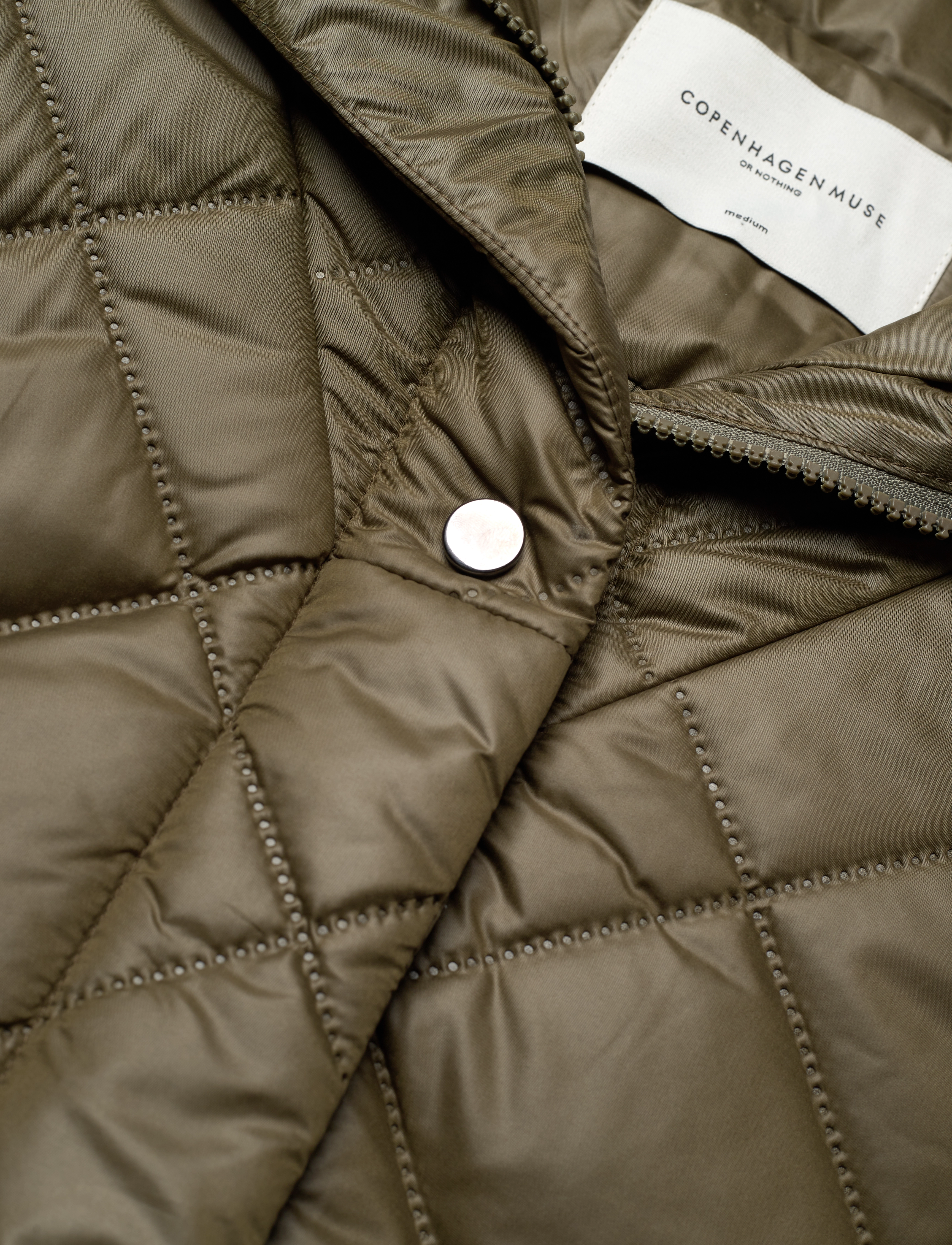 Copenhagen Muse - CMNET-COAT - military olive - 4