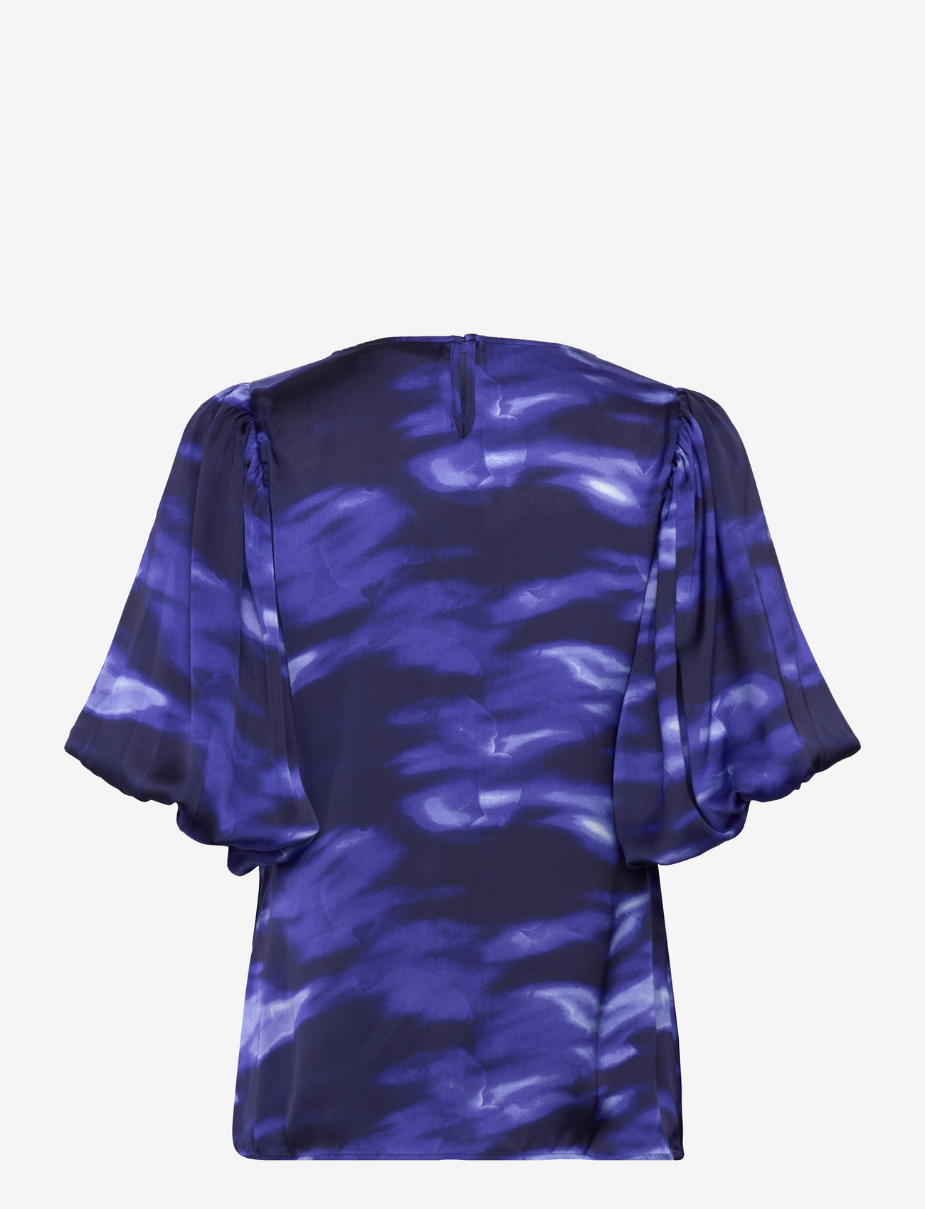 Copenhagen Muse - CMMAE-BLOUSE - lühikeste varrukatega pluusid - black w. surf the web - 1