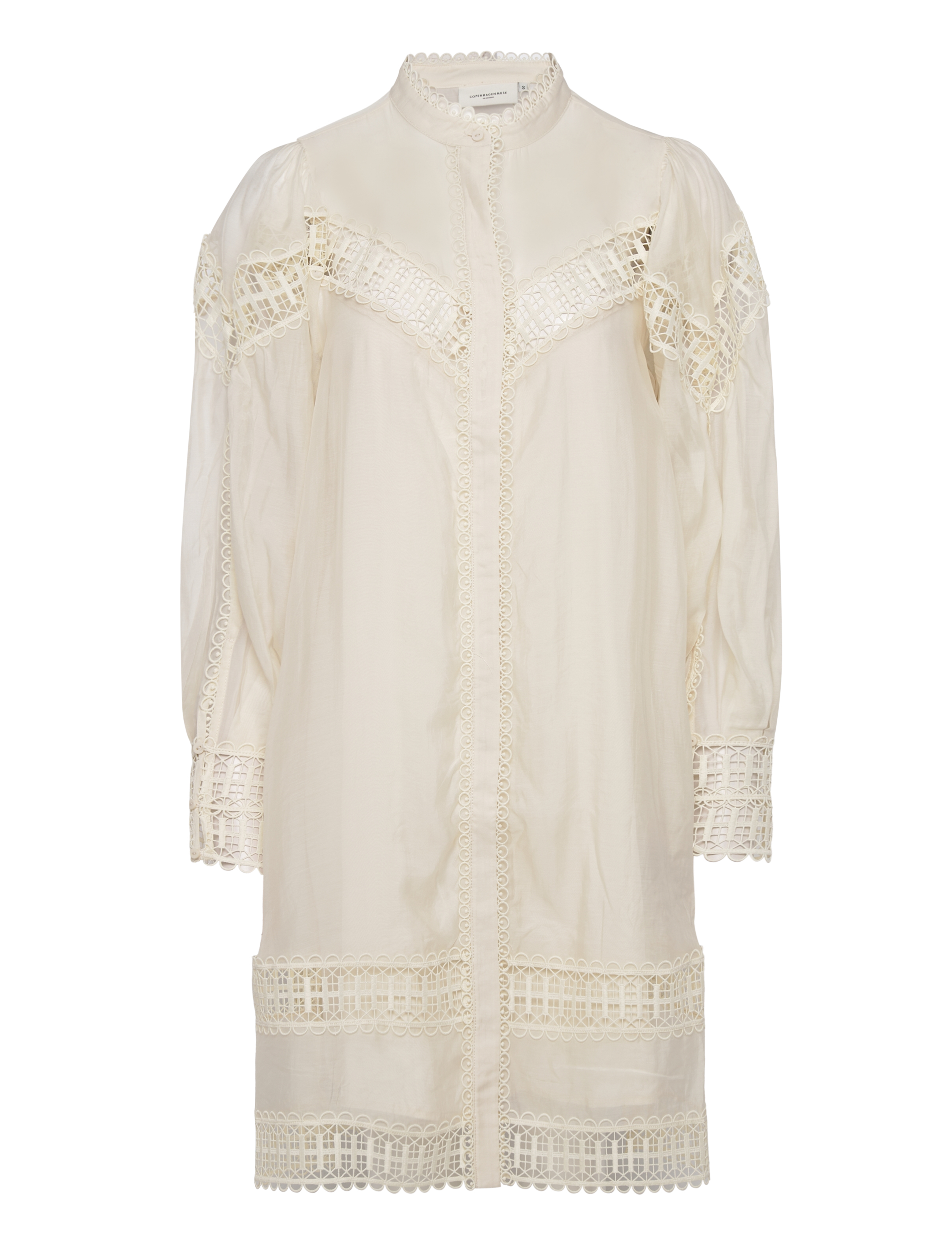 Copenhagen Muse CMULTRA DRESS - Kjoler - JET STREAM / cream