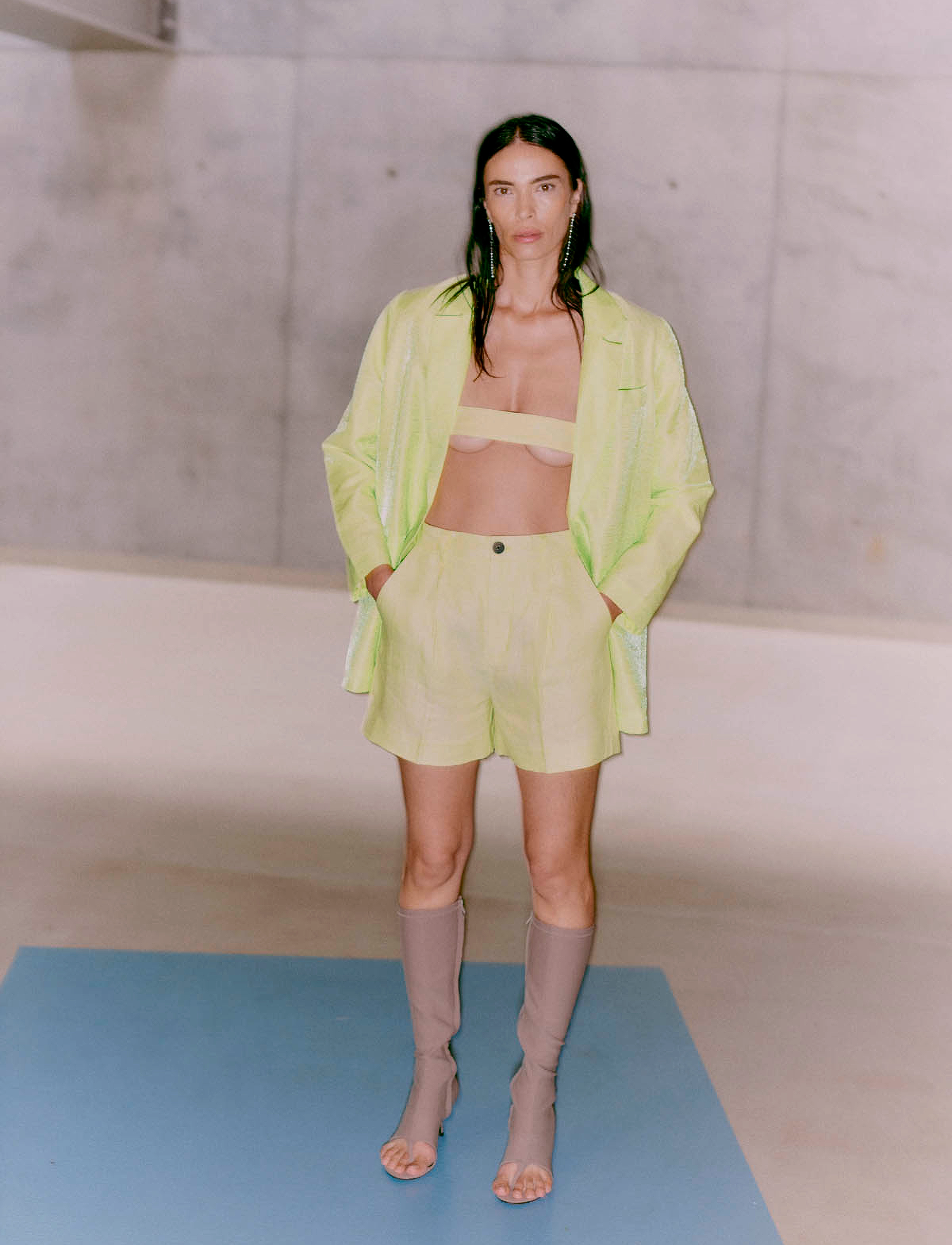 Copenhagen Muse - CMNATURE-SHORTS - daiquiri green - 2