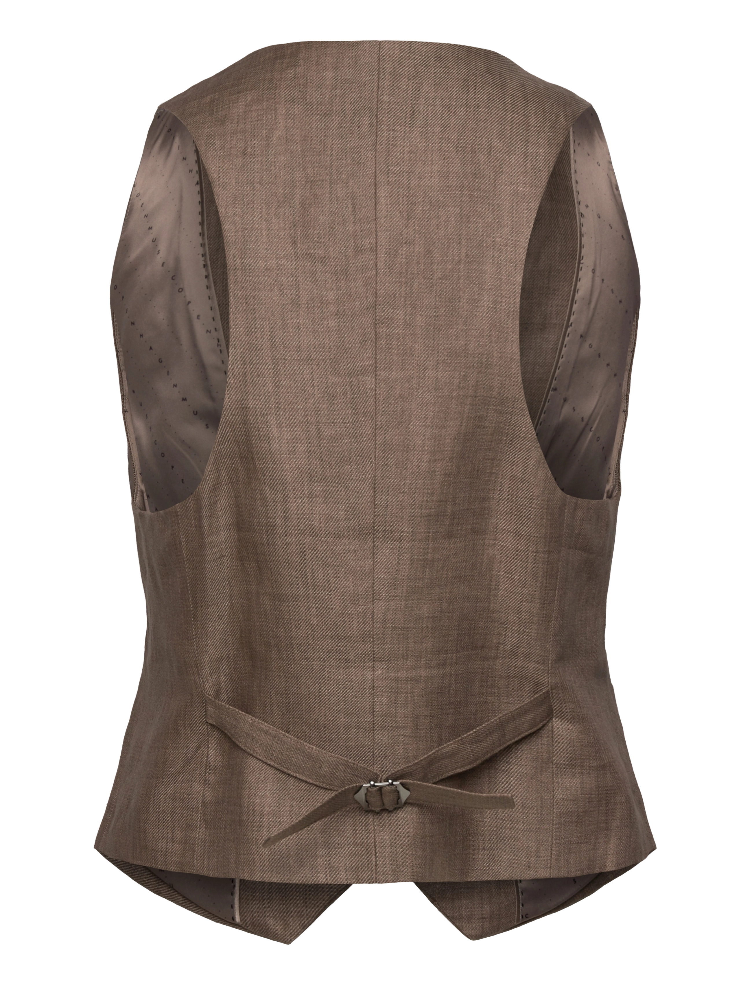 Copenhagen Muse - CMNATURE-WAISTCOAT - timber wolf melange - 1