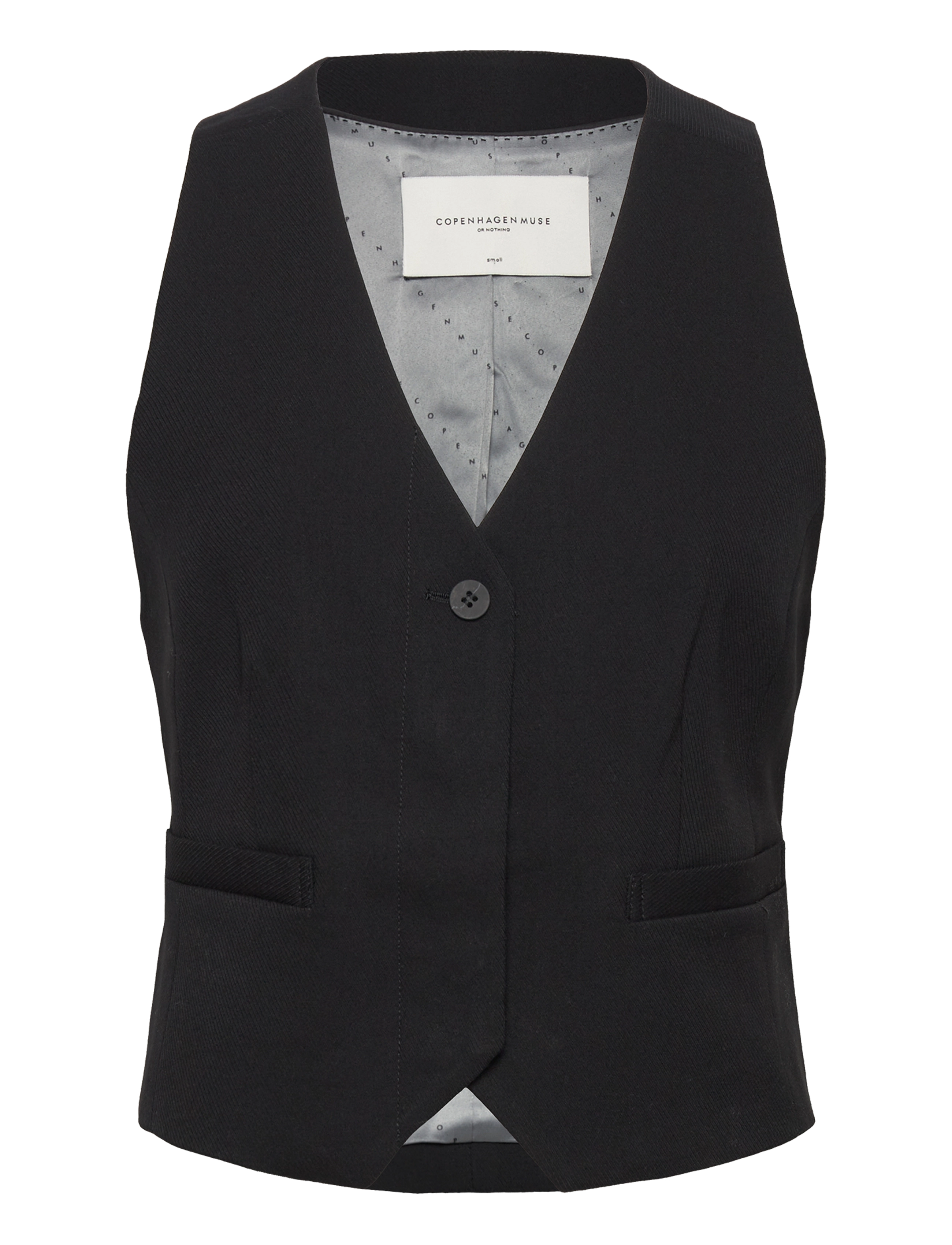 COPENHAGEN MUSE Cmtailor-Weste Schwarz - L - Damen