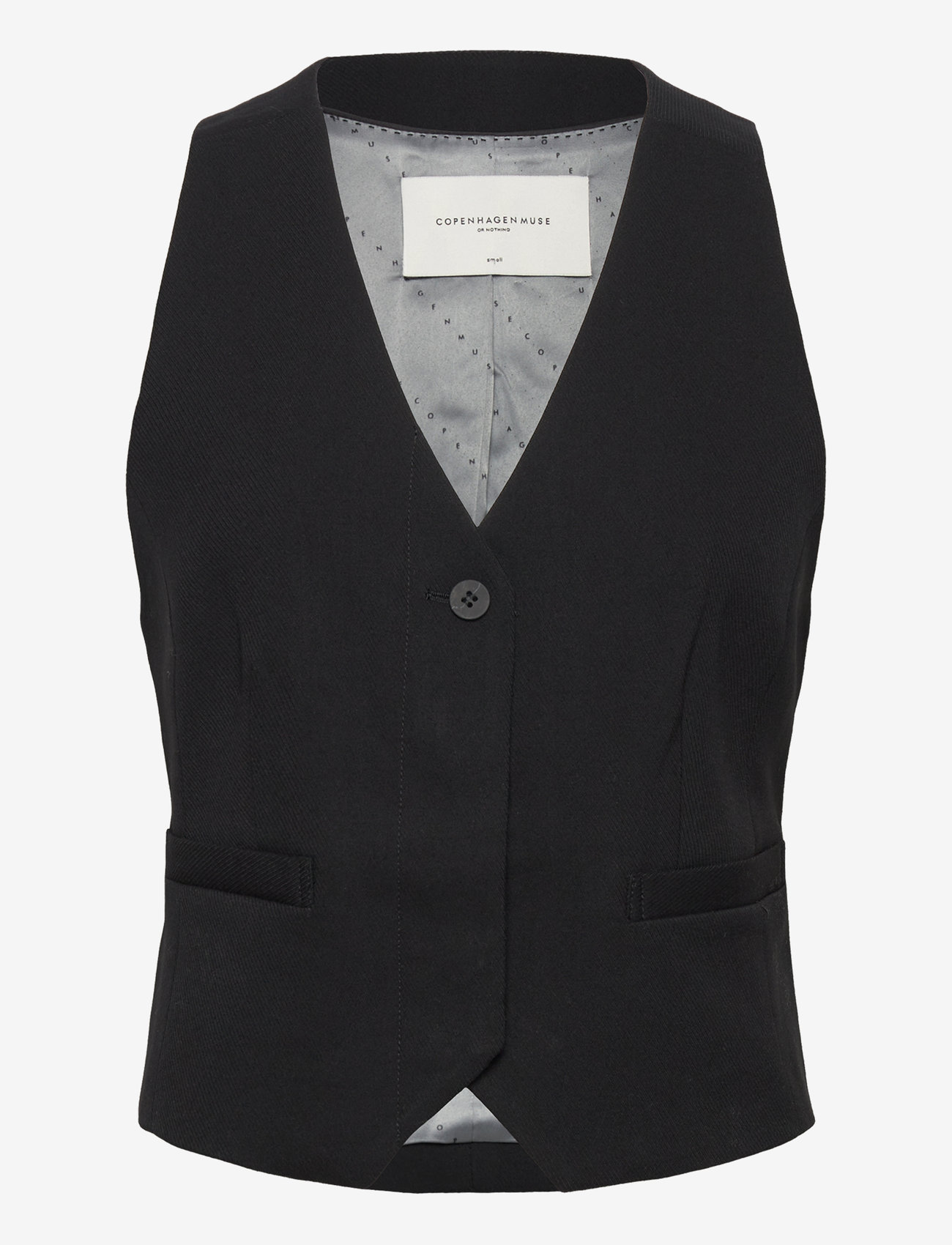 Copenhagen Muse - CMTAILOR-WAISTCOAT - veste - black - 1