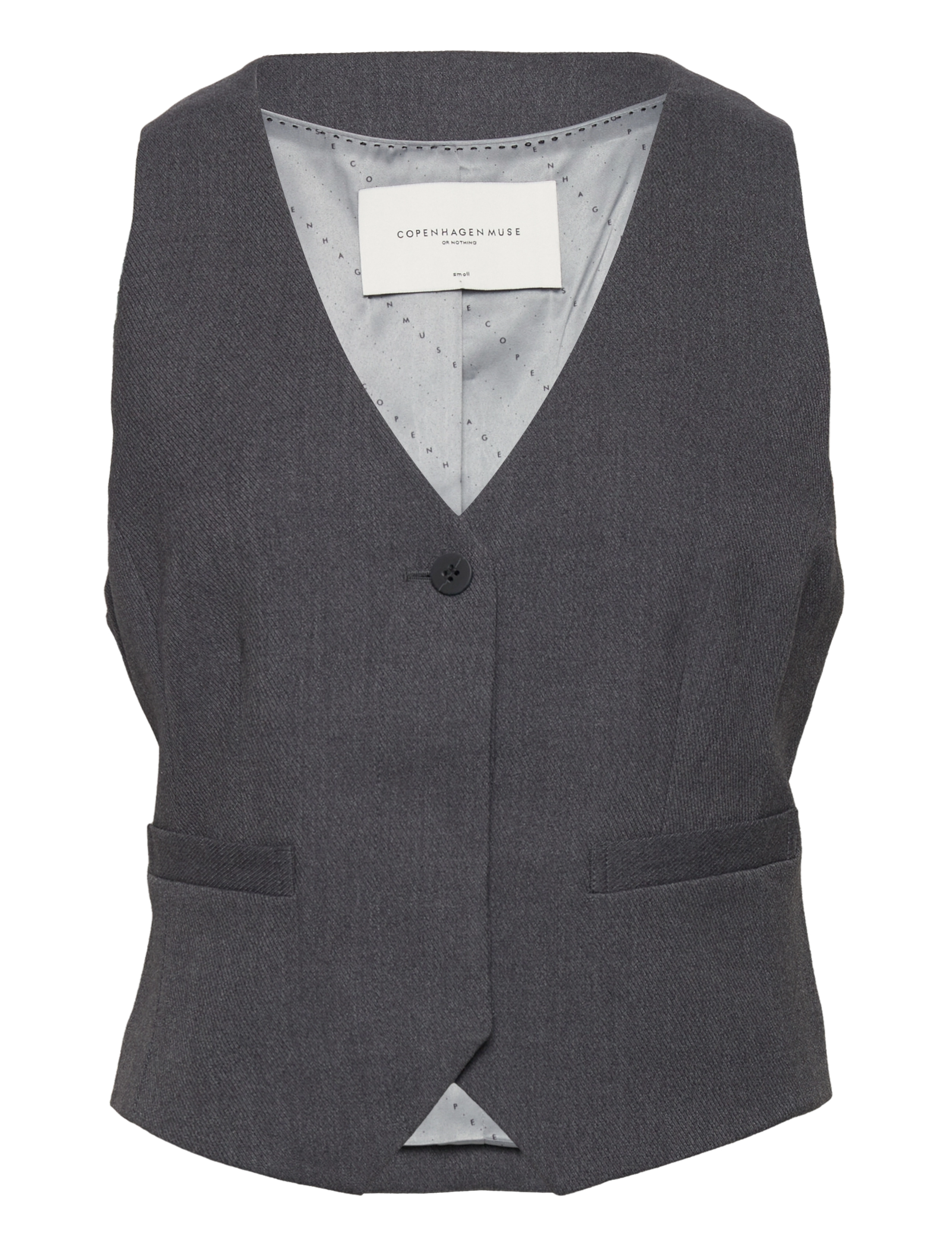 COPENHAGEN MUSE Cmtailor-Weste Grau - L - Damen
