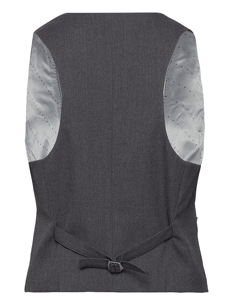 Copenhagen Muse - CMTAILOR-WAISTCOAT - veste - med. grey melange - 1