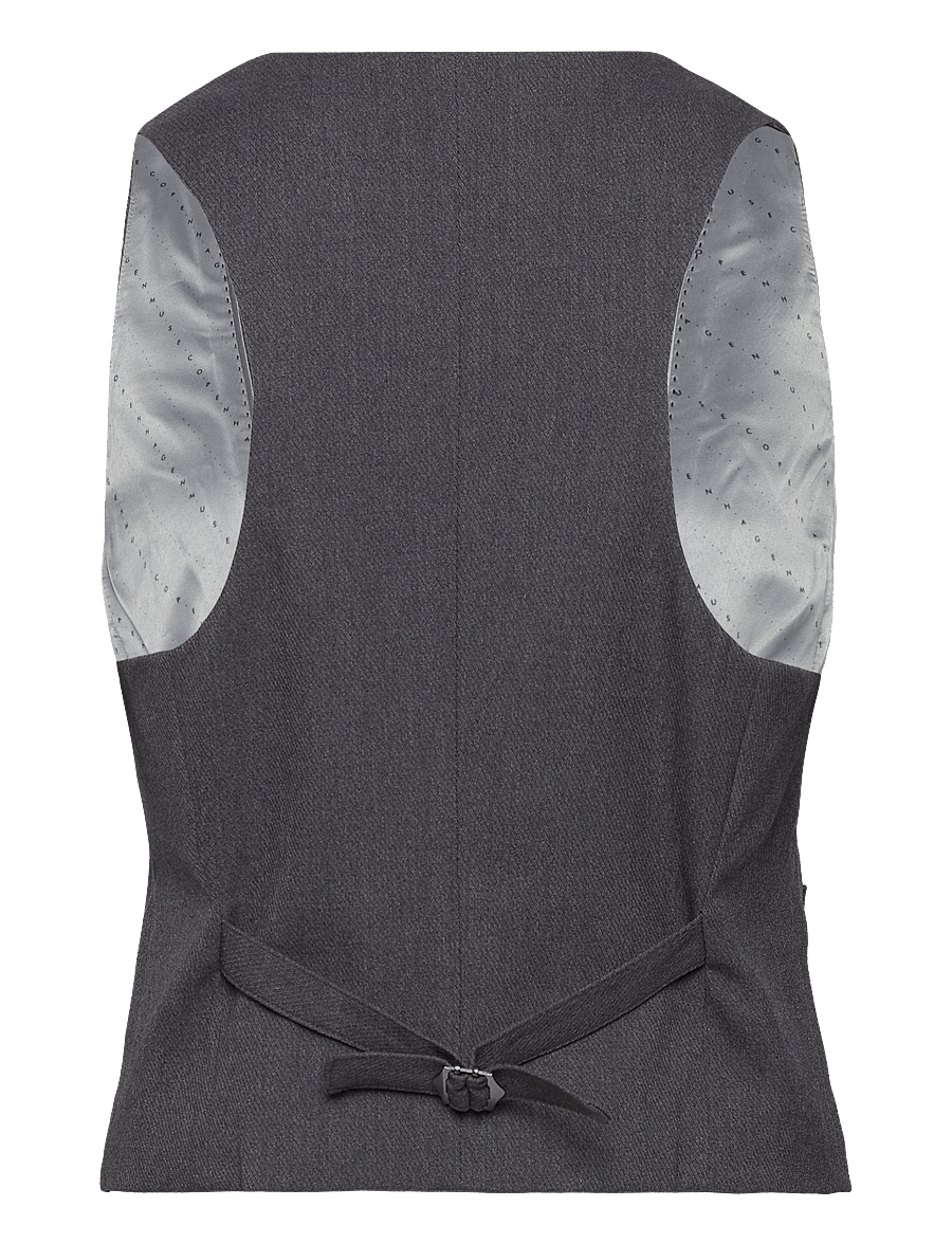 Copenhagen Muse - CMTAILOR-WAISTCOAT - kostymvästar - med. grey melange - 1