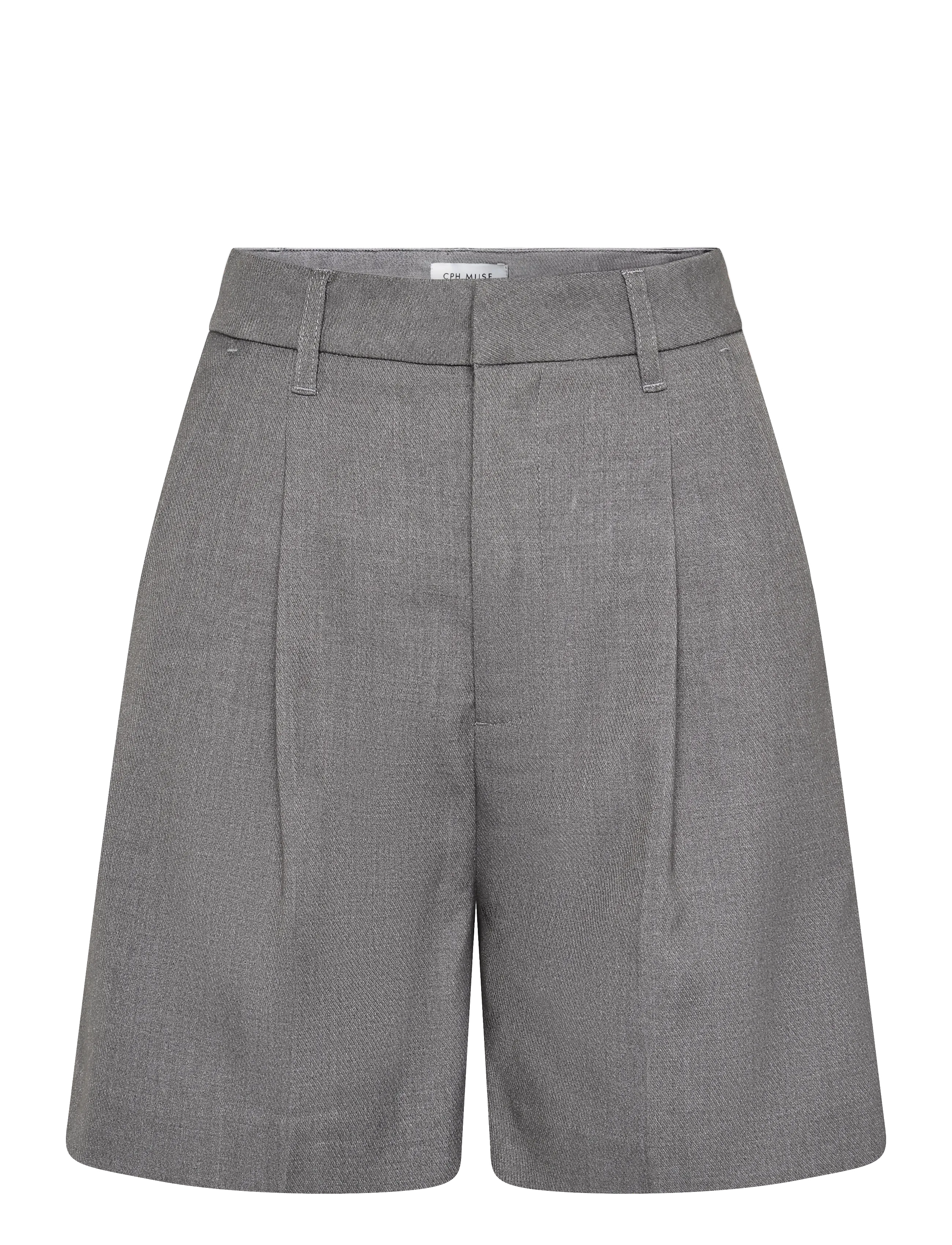 Copenhagen Muse CMTAILOR-SHORTS - Riided - LIGHT GREY MELANGE / grey