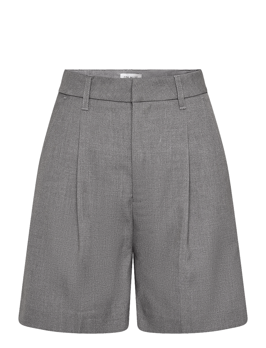 Copenhagen Muse - CMTAILOR-SHORTS - freizeitshorts - light grey melange - 0