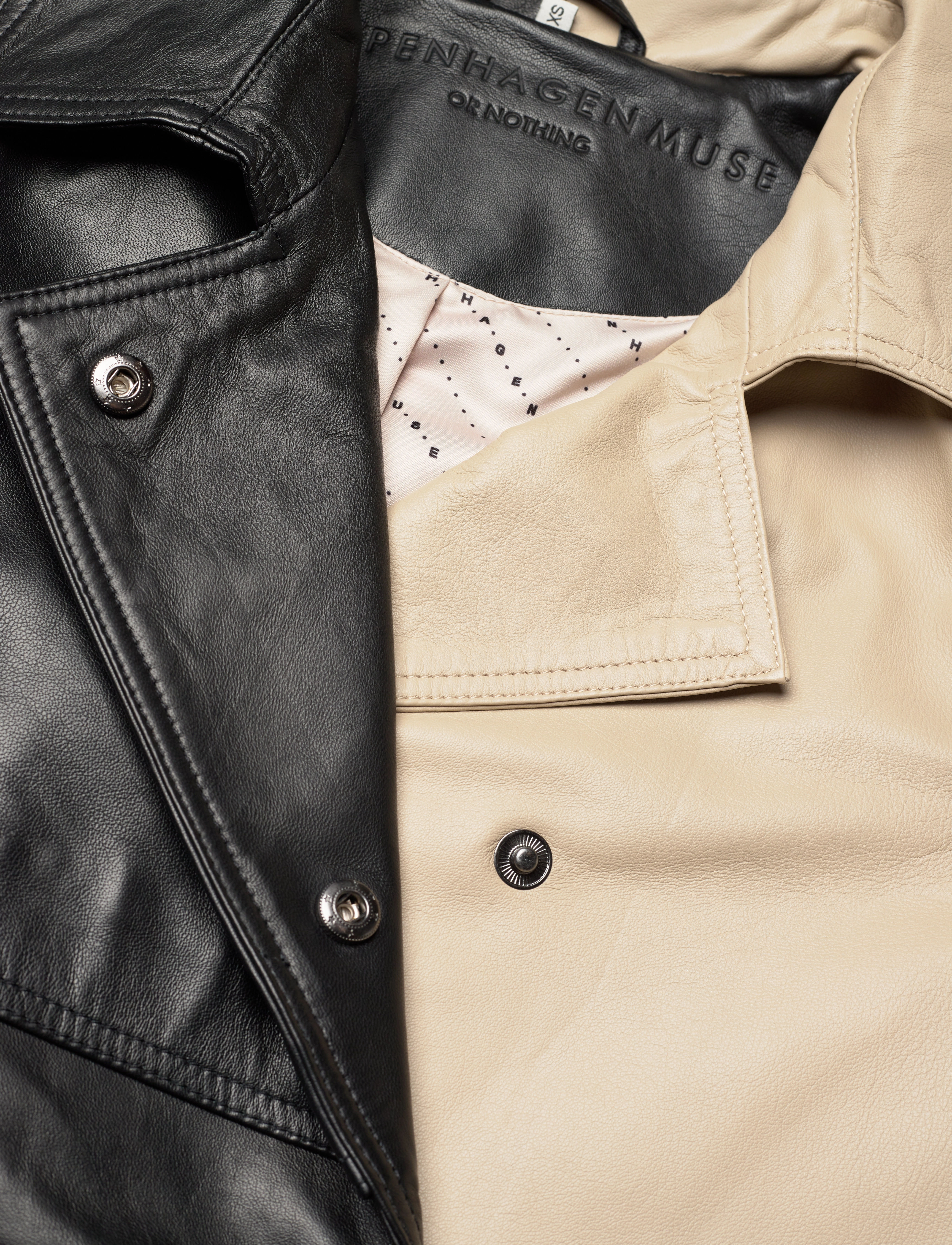 Copenhagen Muse - CMROYAL-TRENCHCOAT - peyote w. black - 4