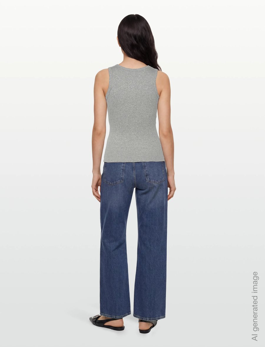 Copenhagen Muse - CMSIV-TO - varrukateta topid - light grey melange - 4