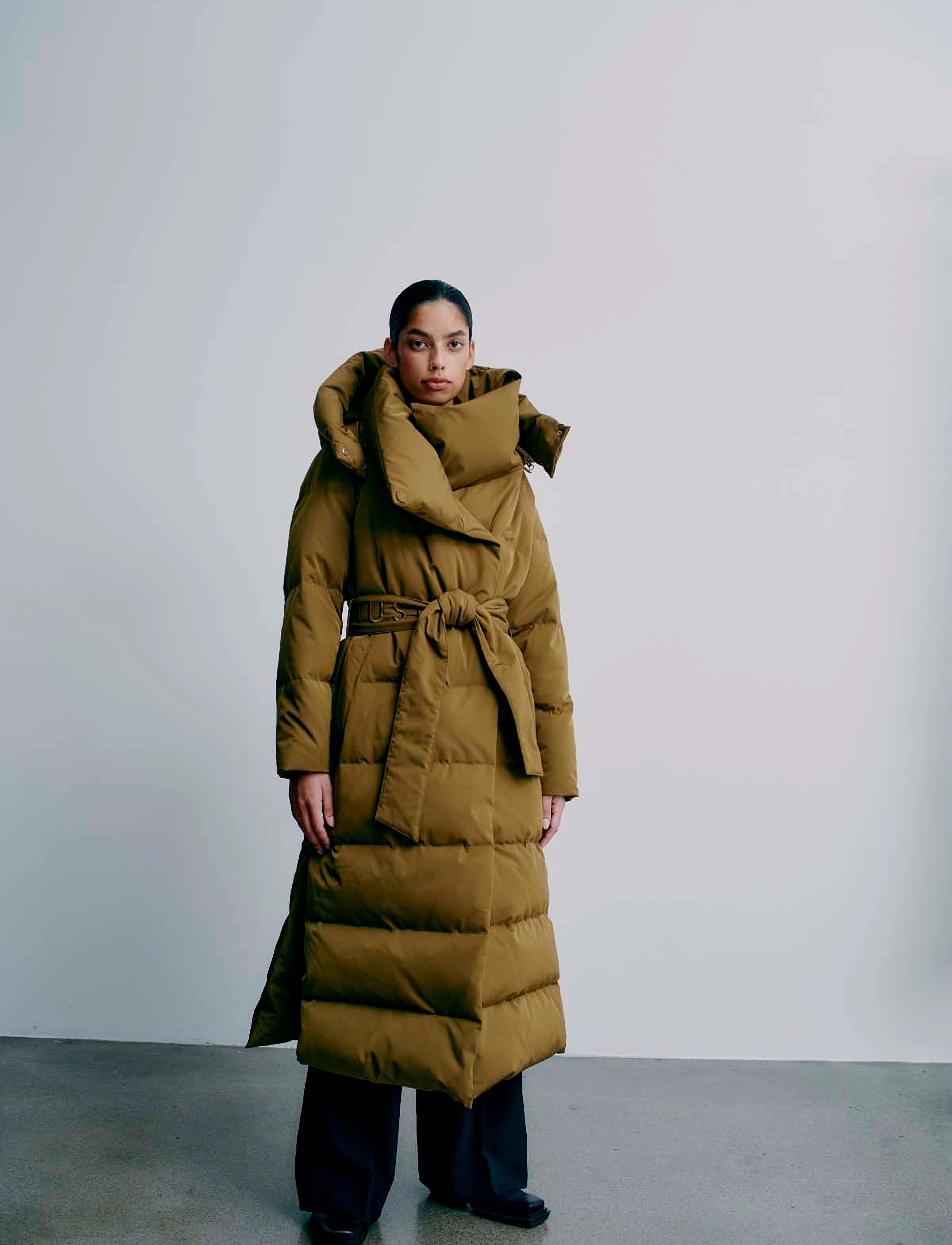 Copenhagen Muse CMMICCO-HAT-COAT - Mäntel - MILITARY OLIVE / green