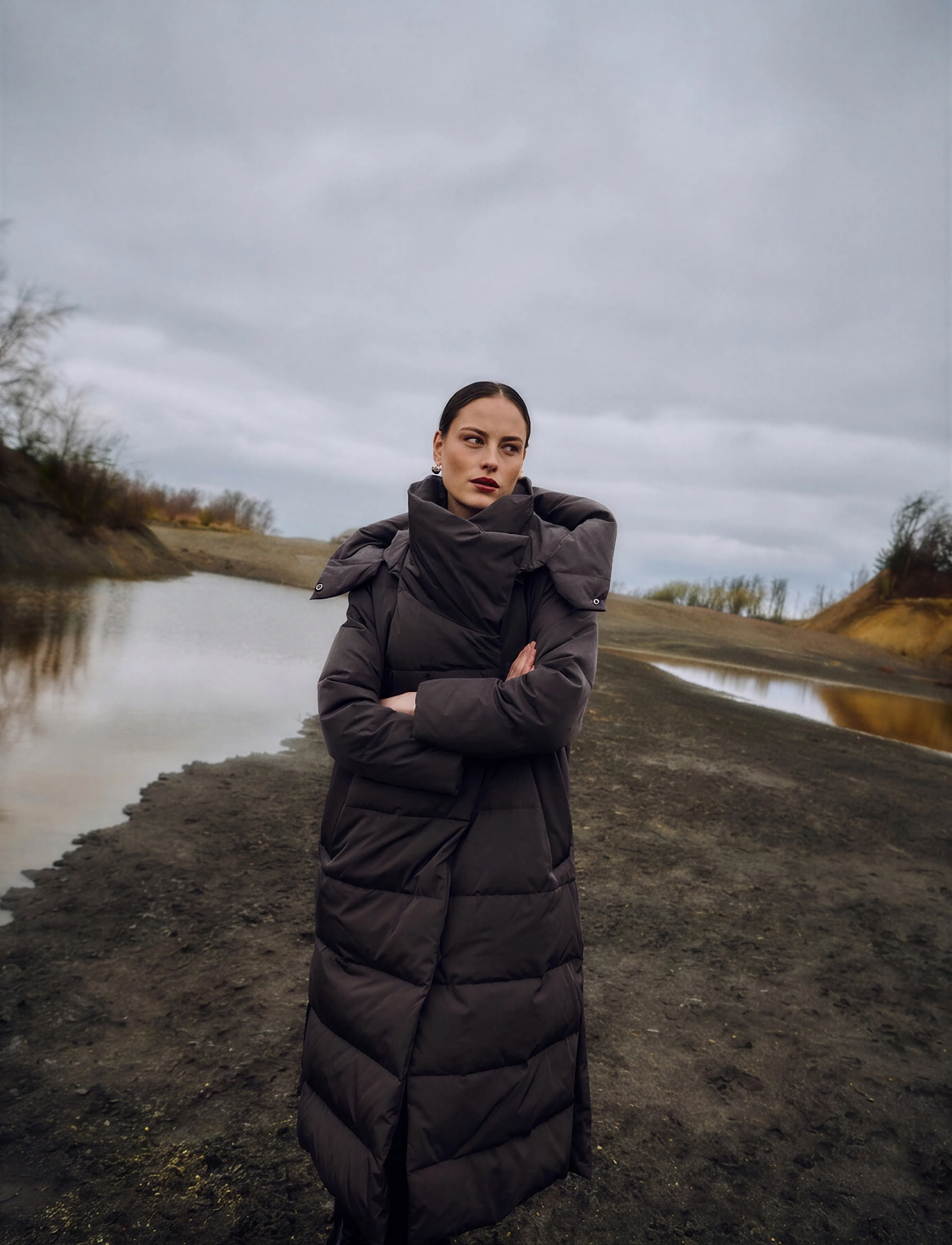 Copenhagen Muse - CMMICCO-HAT-COAT - mulch - 3