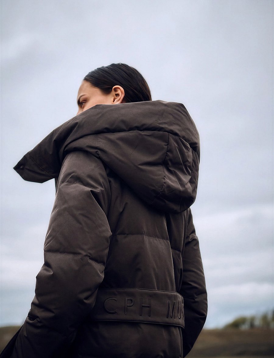 Copenhagen Muse - CMMICCO-HAT-COAT - vinterjakker - mulch - 4