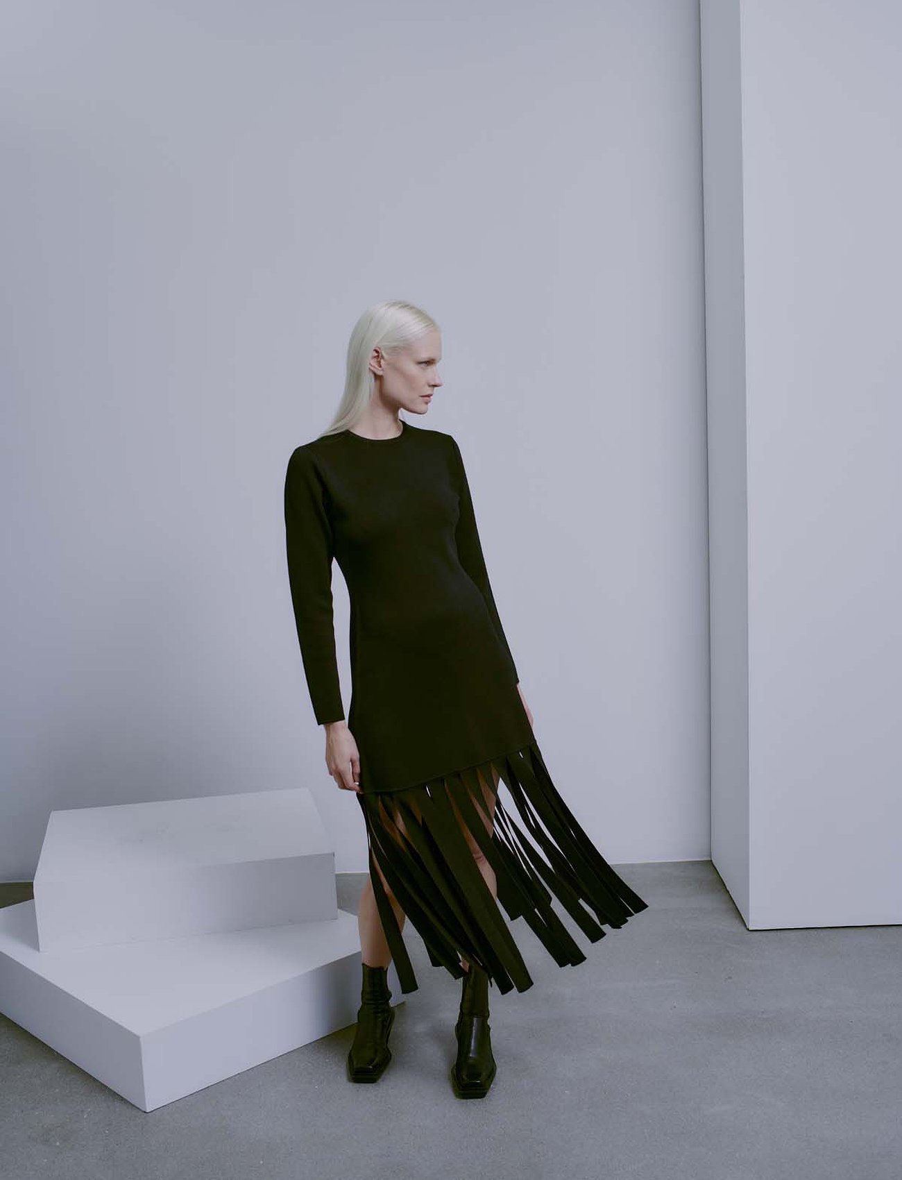 Copenhagen Muse - CMWILD-DRESS - t-shirt dresses - black - 1