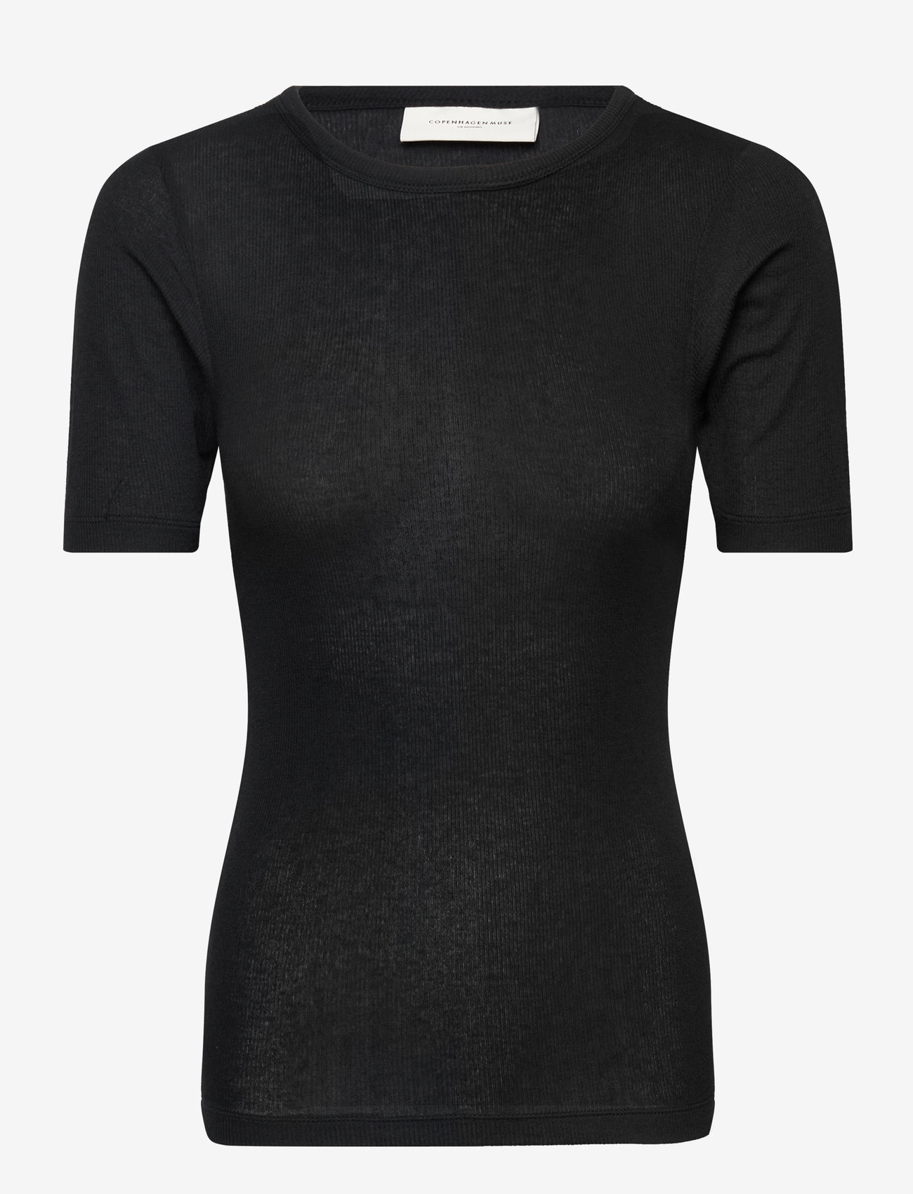 Copenhagen Muse - CMWOOL-TEE - black - 0