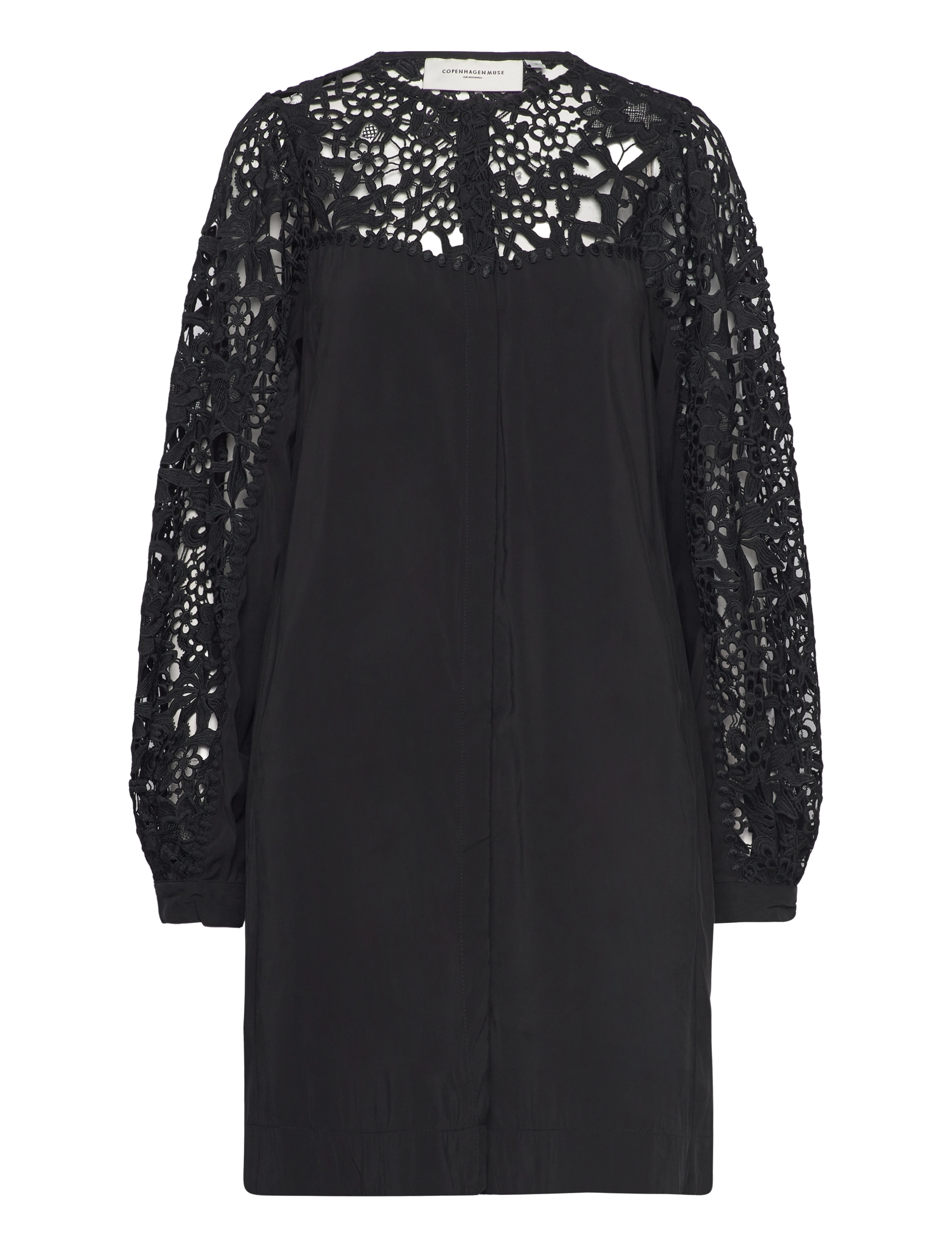 Copenhagen Muse CMMADELYN-DRESS - Spetsklänningar - BLACK / black