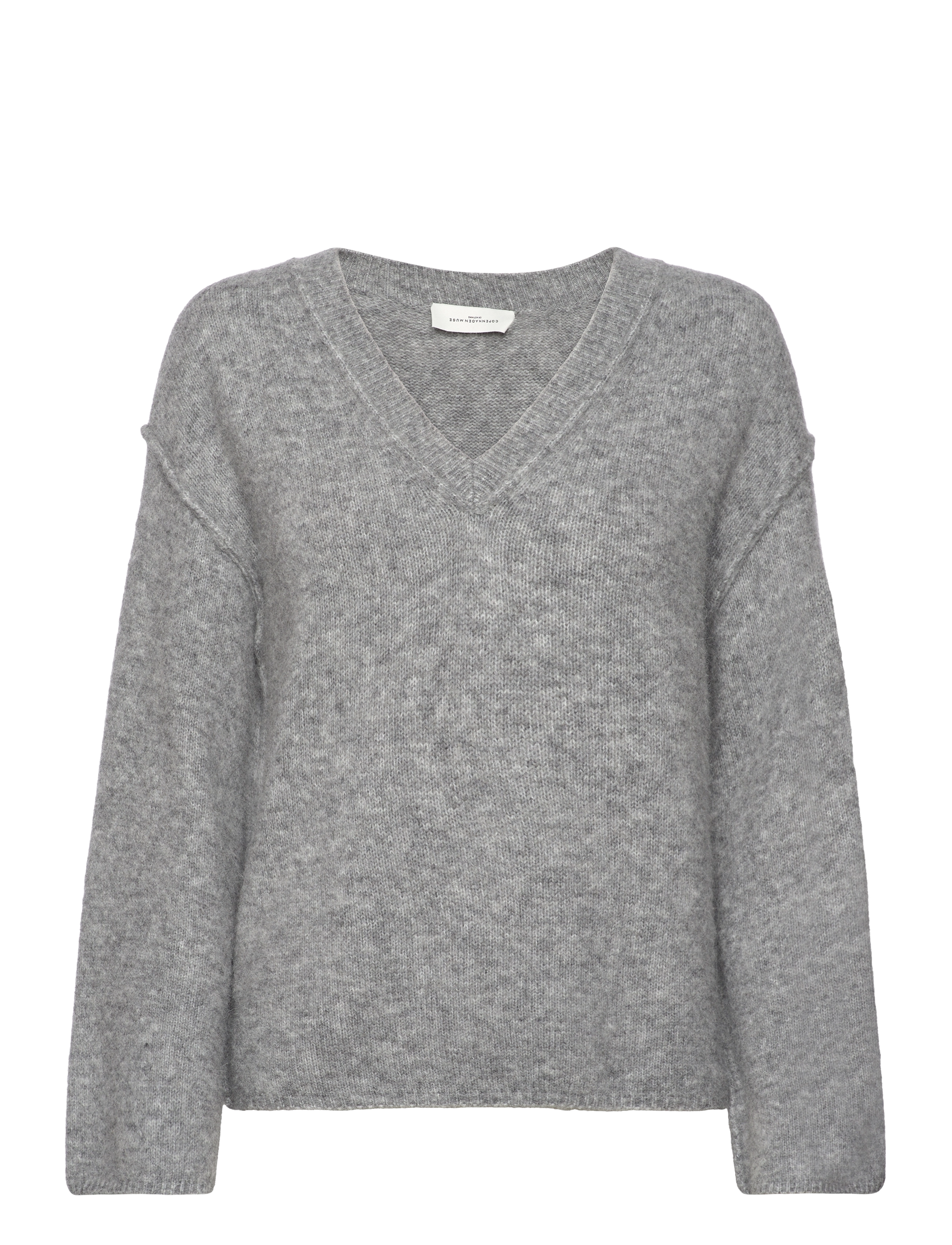 CMIBRA-PULLOVER - MEDIUM GREY MLG. COMBI