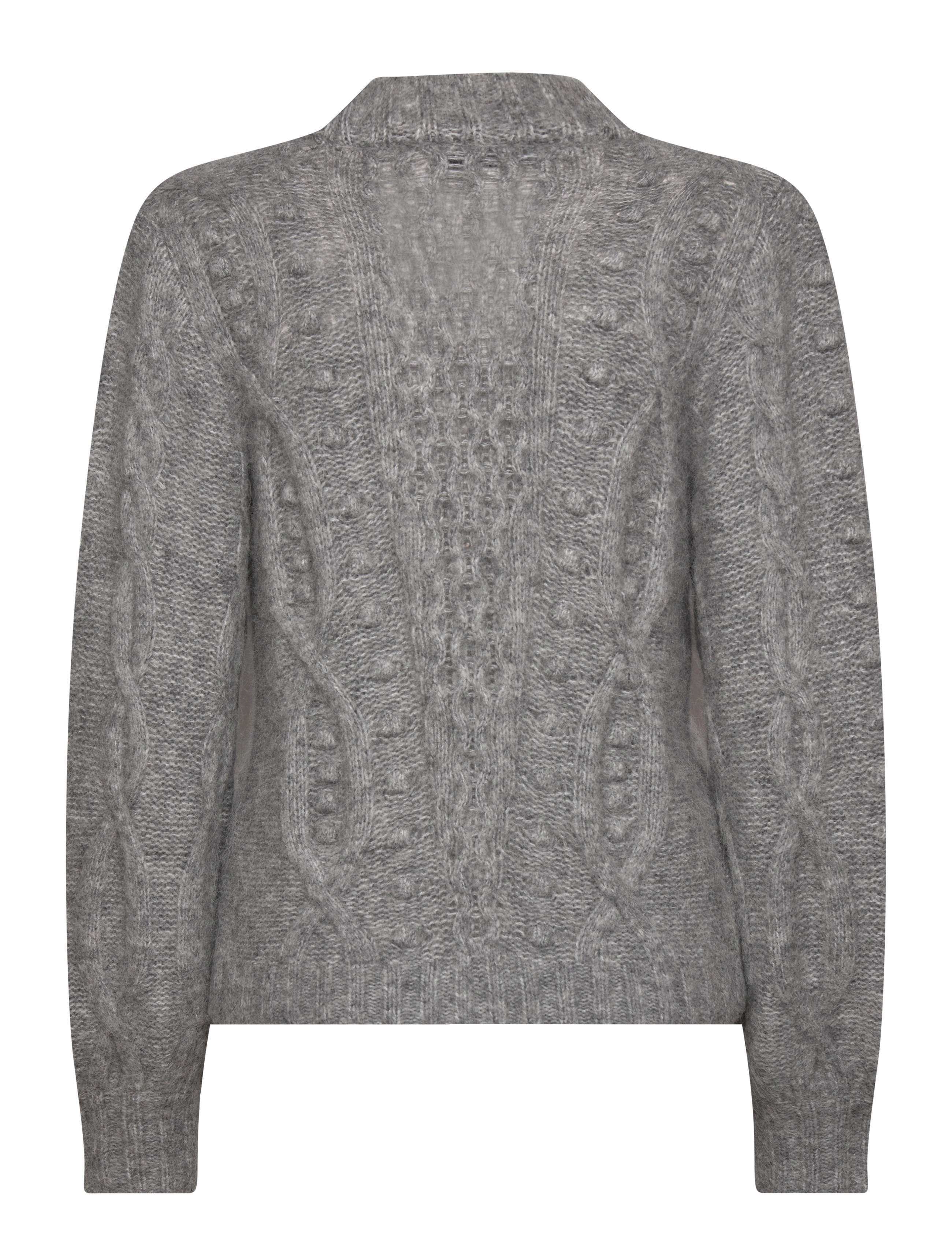Copenhagen Muse - CMPACA-CARDIGAN - med. grey melange - 1