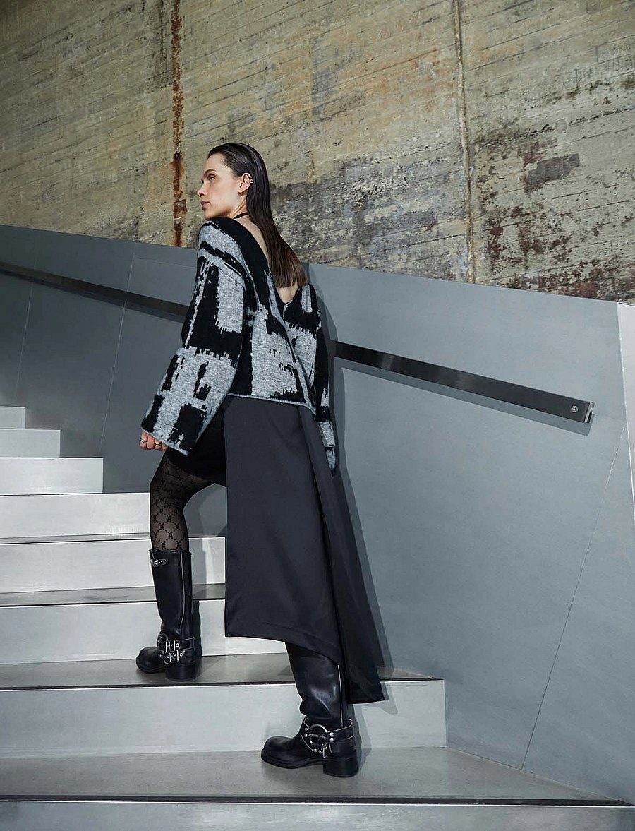 Copenhagen Muse - CMSHINE-SKIRT - midi nederdele - black - 4