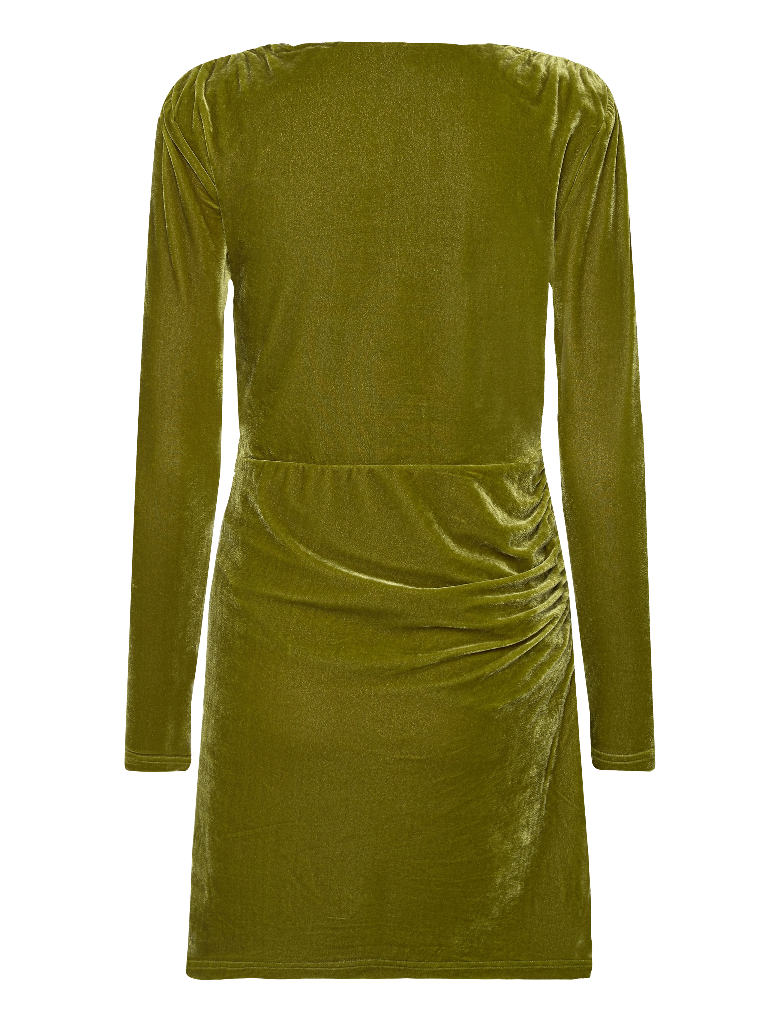Copenhagen Muse - CMVELVET-SHORT-DRESS - festtøj til outletpriser - twist of lime - 2