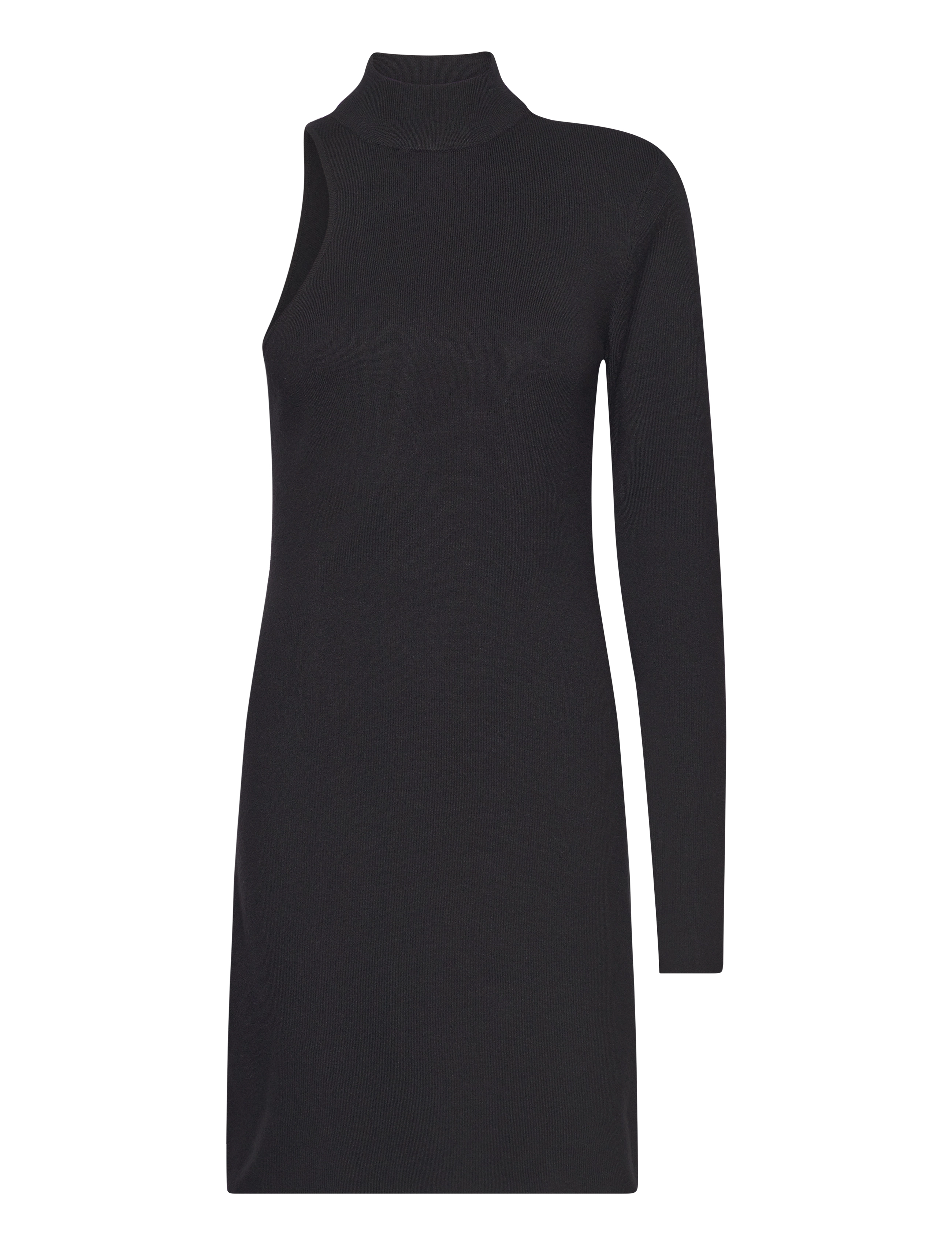 CMAVA-KNIT-DRESS - BLACK