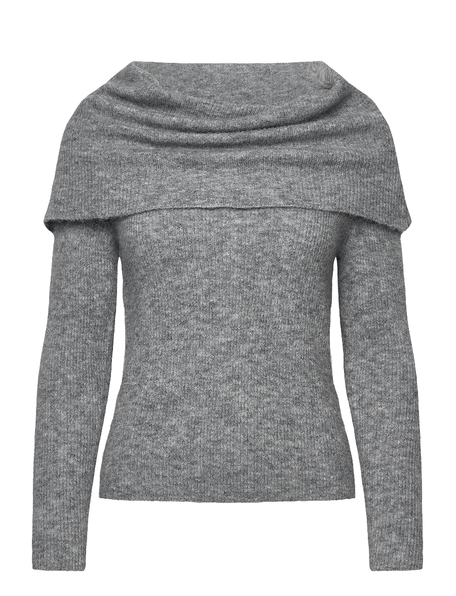 Copenhagen Muse - CMIBRA-PULLOVER - kampsunid - med. grey melange - 1