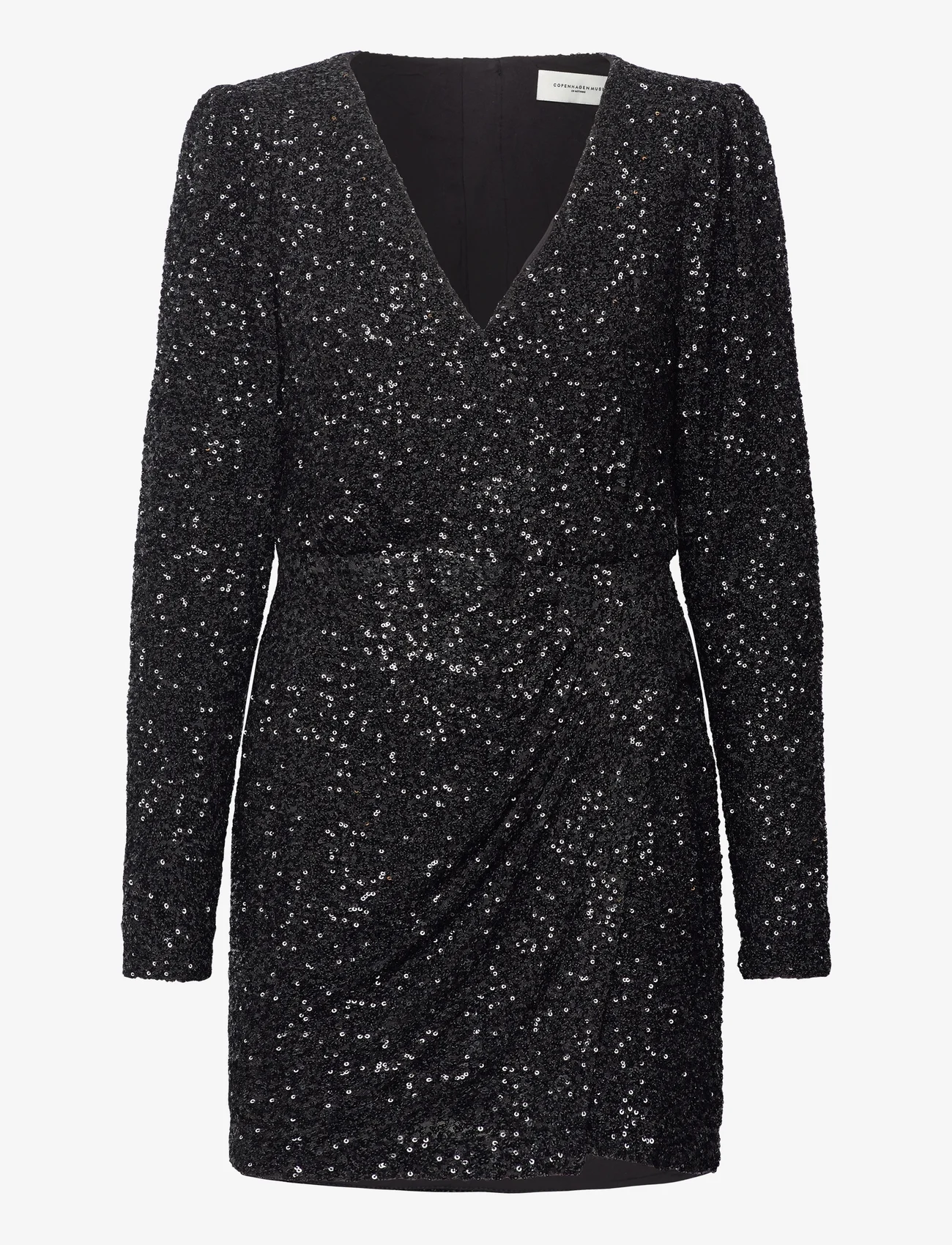 Copenhagen Muse - CMSEQUINCE-DRESS - ballīšu apģērbs par outlet cenām - black - 0