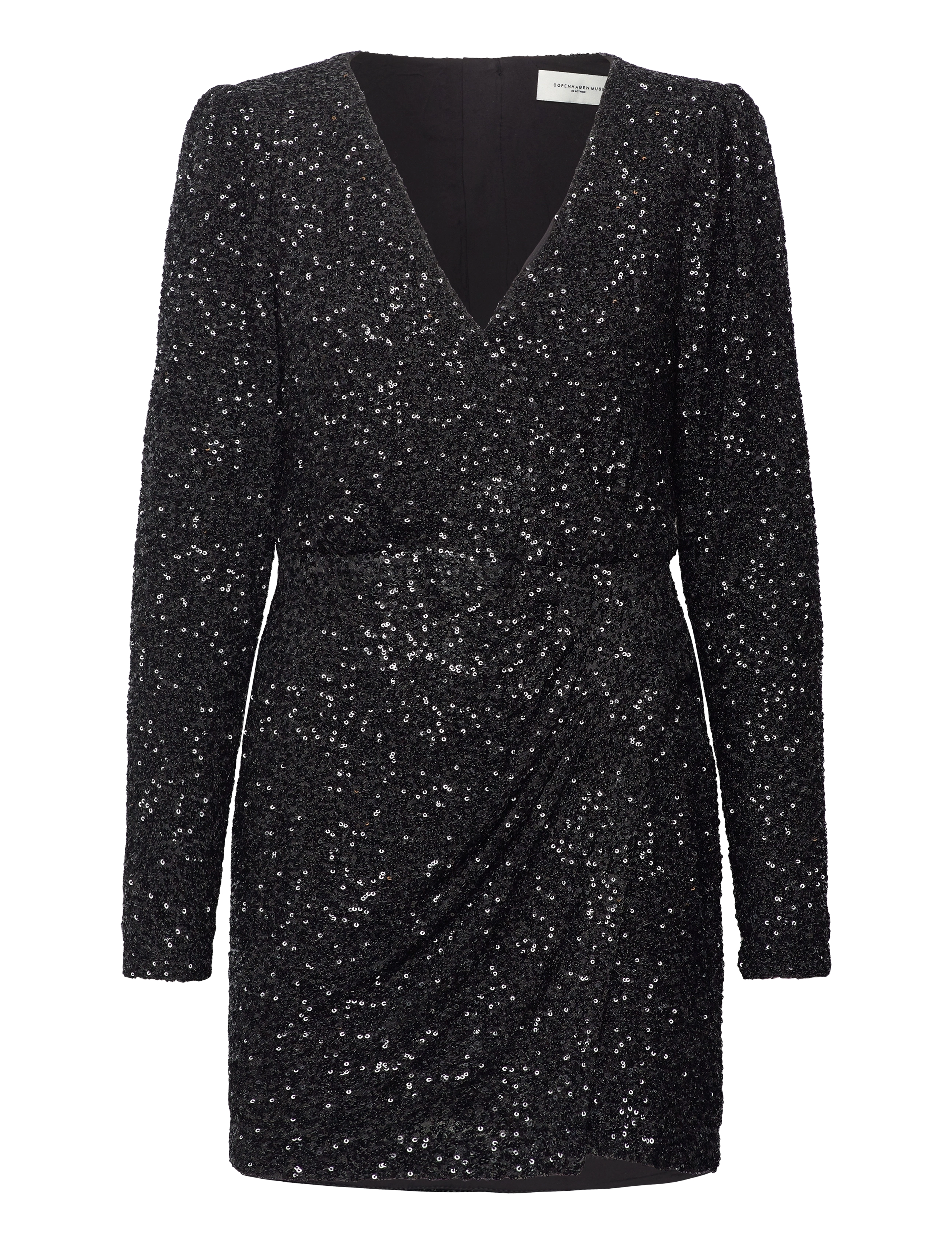 Copenhagen Muse CMSEQUINCE-DRESS - Klänningar - BLACK / black