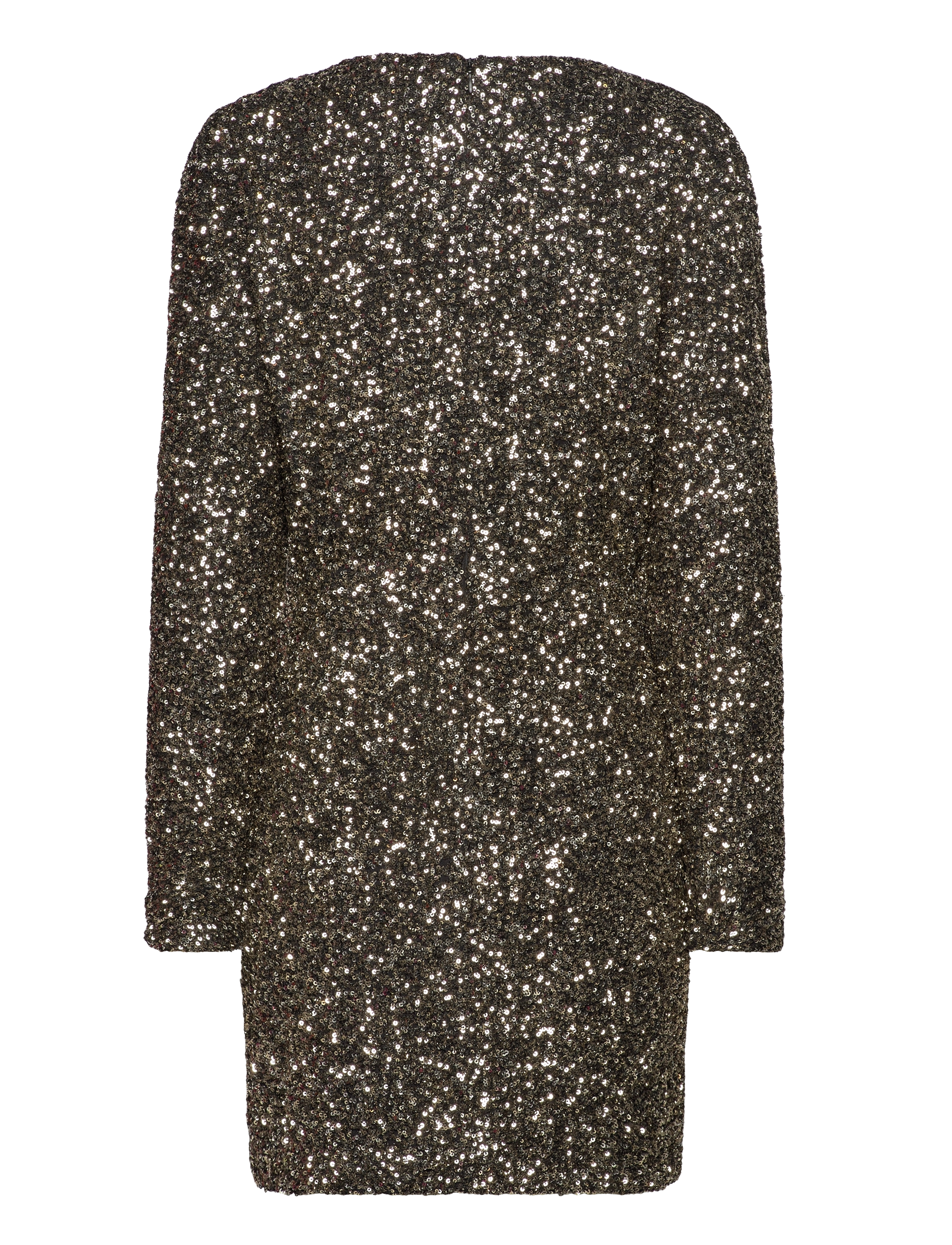 Copenhagen Muse - CMSEQUINCE-DRESS - pailletkjoler - dark grey - 1