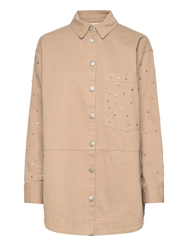 Copenhagen Muse - CMMETEOR-JACKET - overshirts - peyote - 1