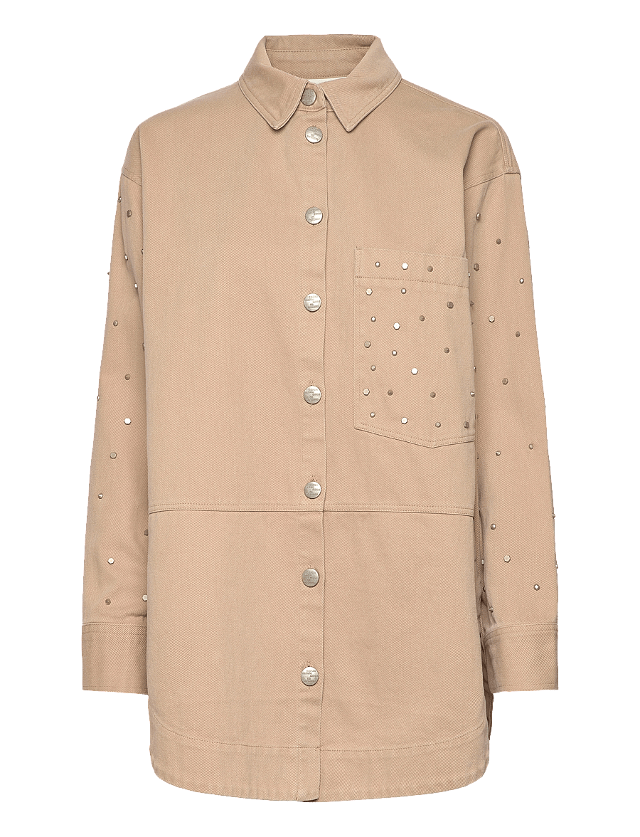 Copenhagen Muse - CMMETEOR-JACKET - overshirts - peyote - 1