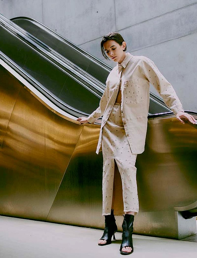 Copenhagen Muse - CMMETEOR-JACKET - overshirts - peyote - 0