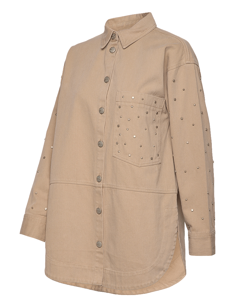 Copenhagen Muse - CMMETEOR-JACKET - overshirts - peyote - 3