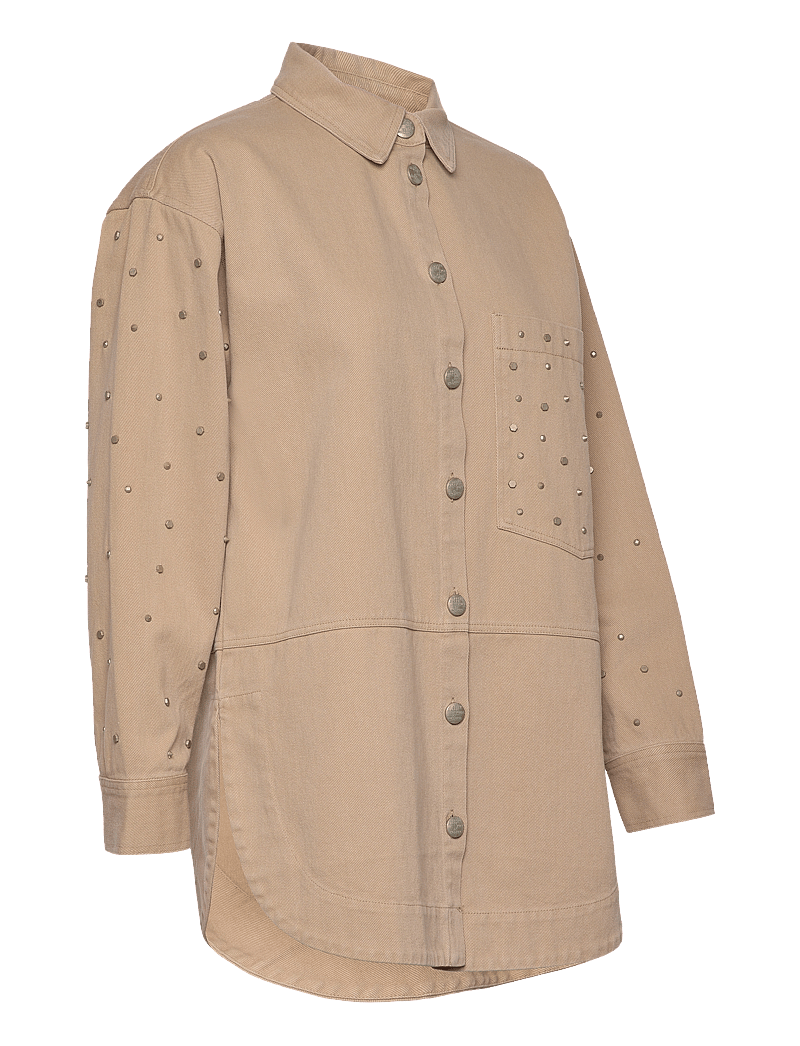 Copenhagen Muse - CMMETEOR-JACKET - overshirts - peyote - 4