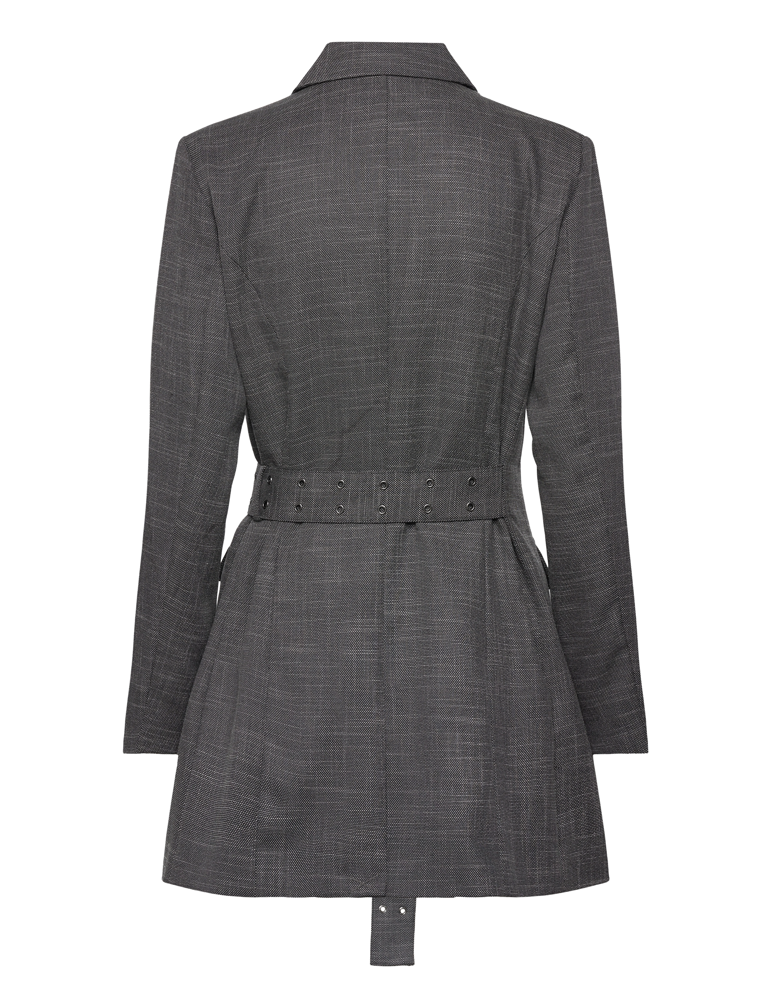 Copenhagen Muse - CMTONNIE-BLAZER - dark grey melange w. off-white - 1