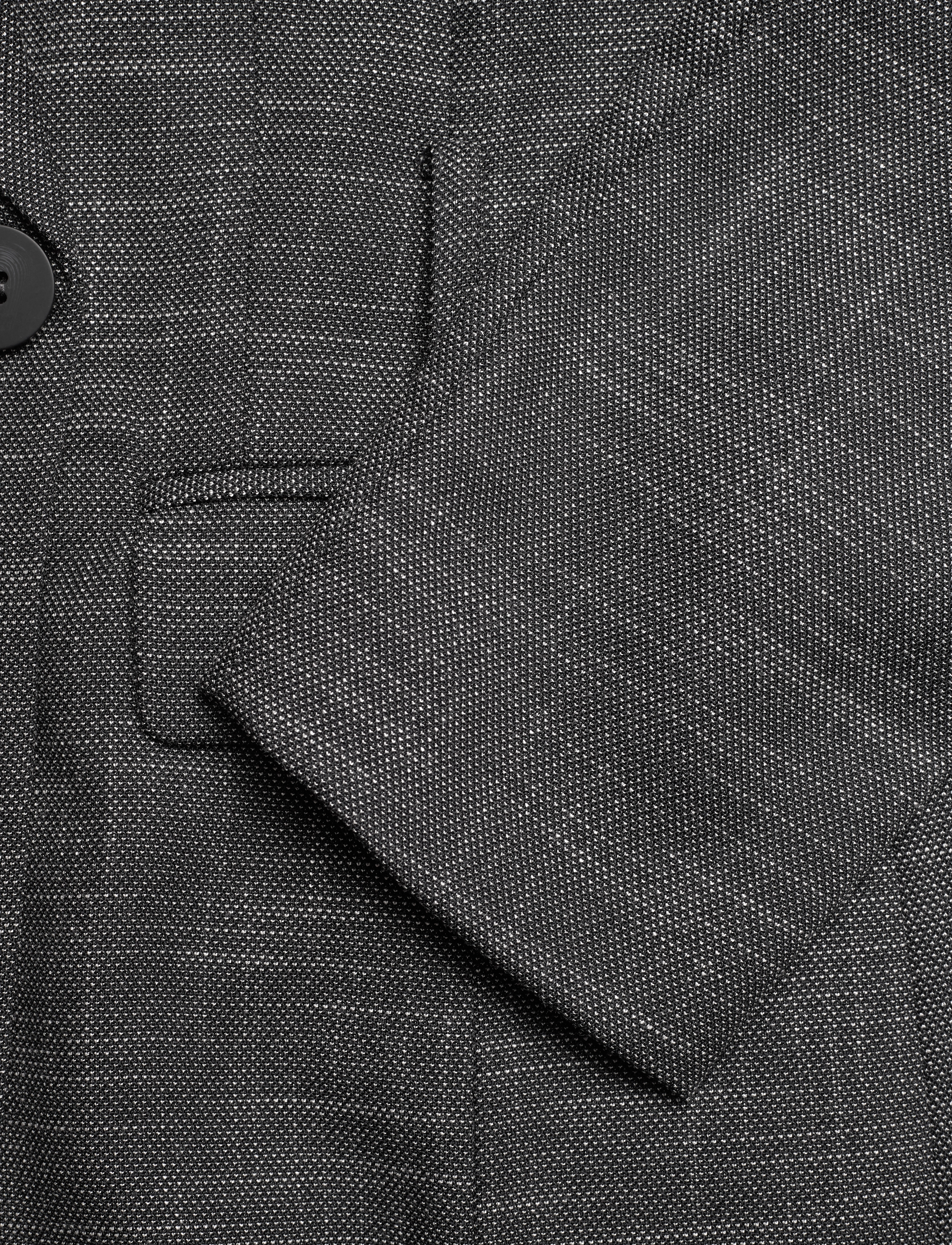 Copenhagen Muse - CMTONNIE-BLAZER - dark grey melange w. off-white - 4