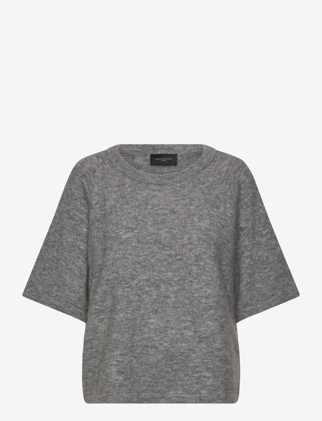Copenhagen Muse - CMIBRA-RAGLAN-PULLOVER - med. grey melange - 0