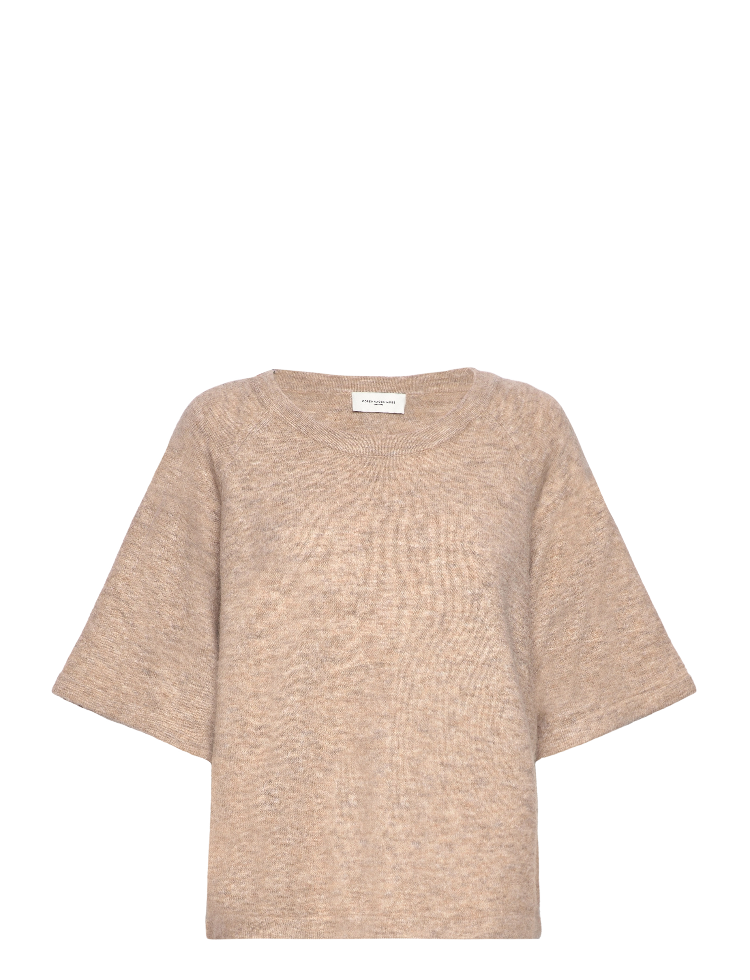 CMIBRA-RAGLAN-PULLOVER - SAND MELANGE
