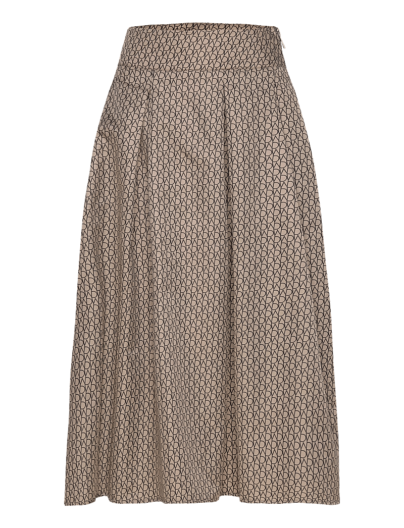 Copenhagen Muse - CMSIMI-SKIRT - midi nederdele - timber wolf - 1