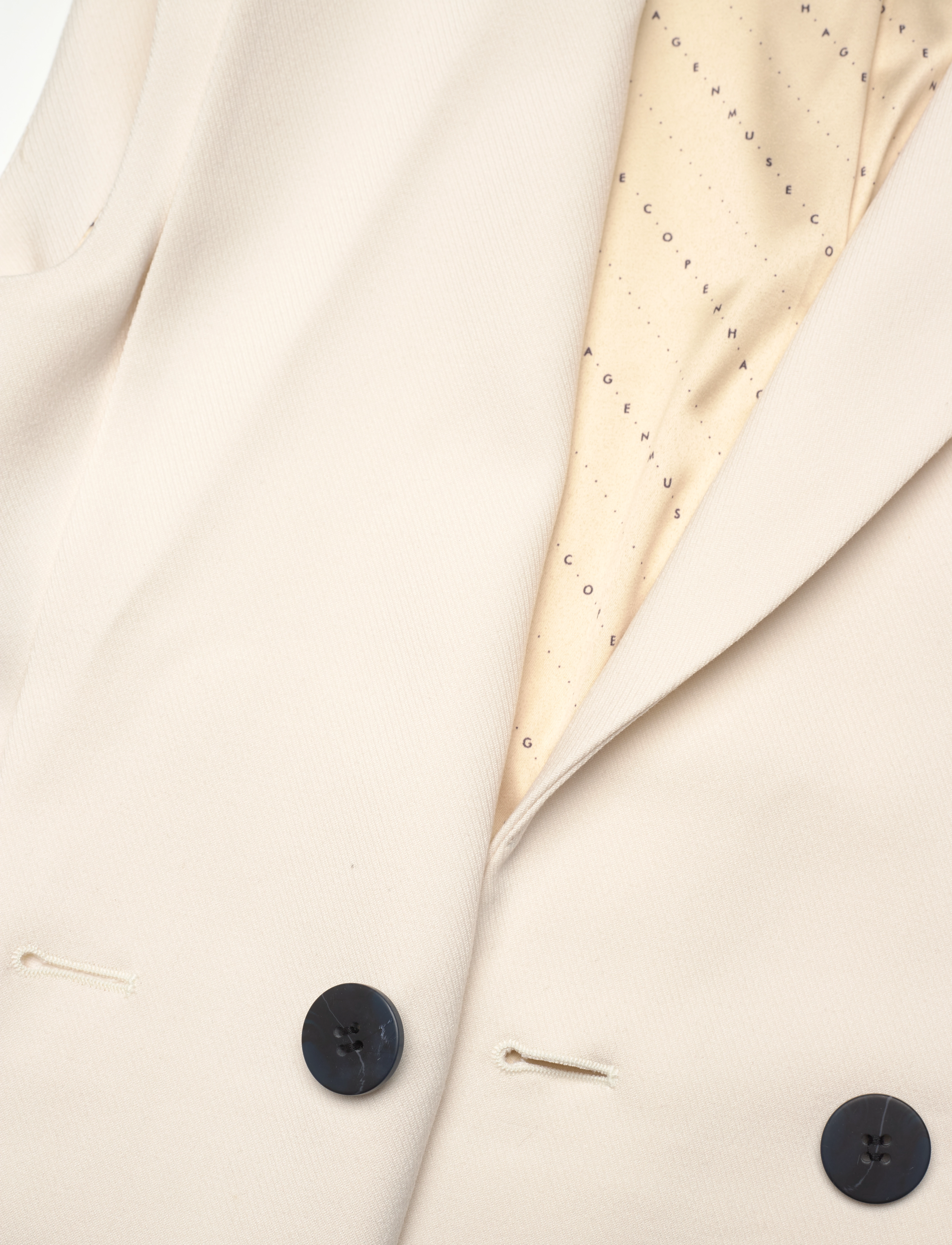 Copenhagen Muse - CMTAILOR-SHORT-WAISTCOAT - westen - jet stream - 3
